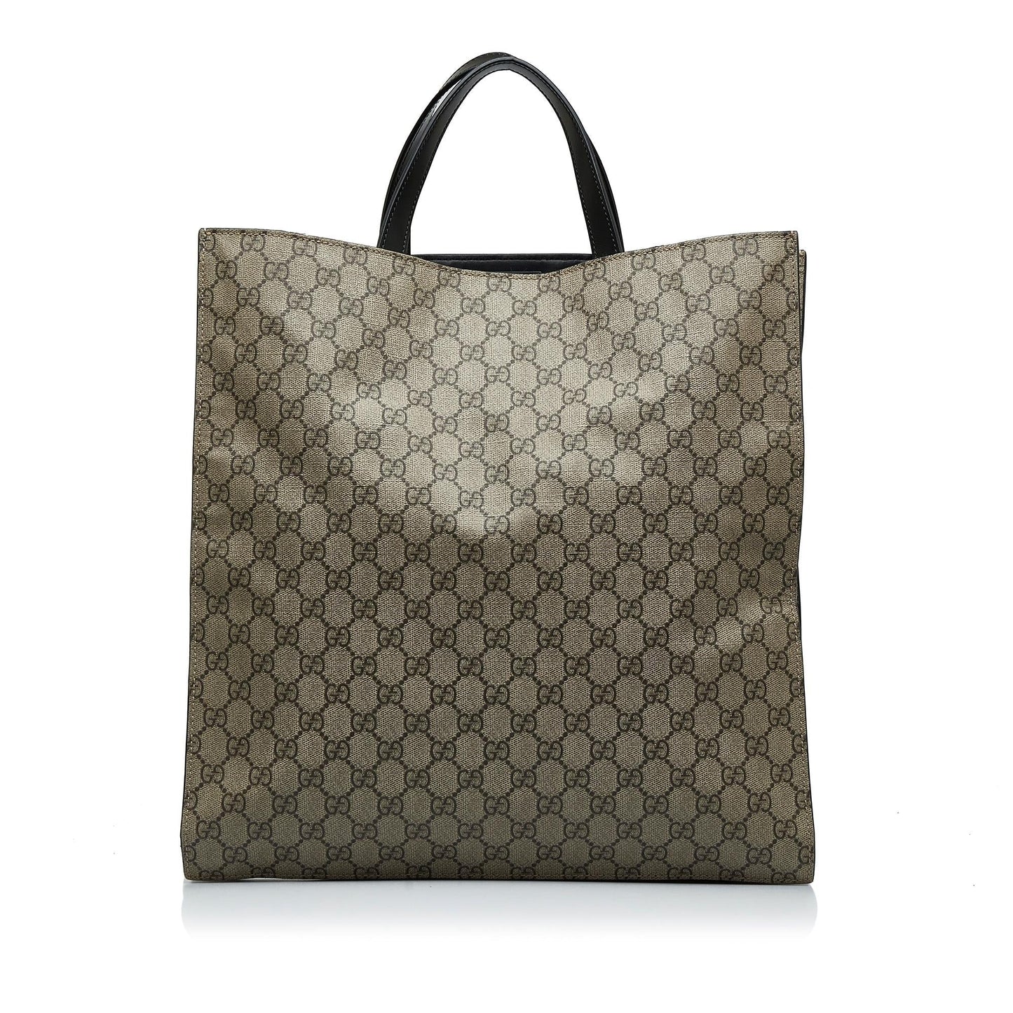 Gucci GG Supreme Convertible Soft SHG-W3x4zT Canvas Brown Tote Bag