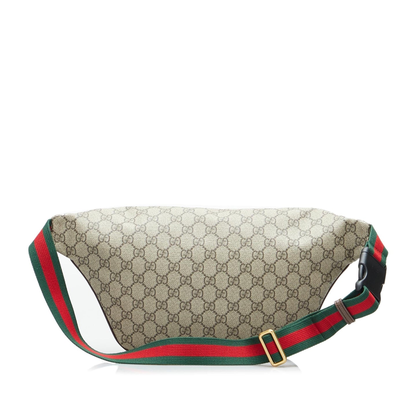 Gucci GG Supreme Courrier Belt SHG-08oSWk Canvas Brown Accessory
