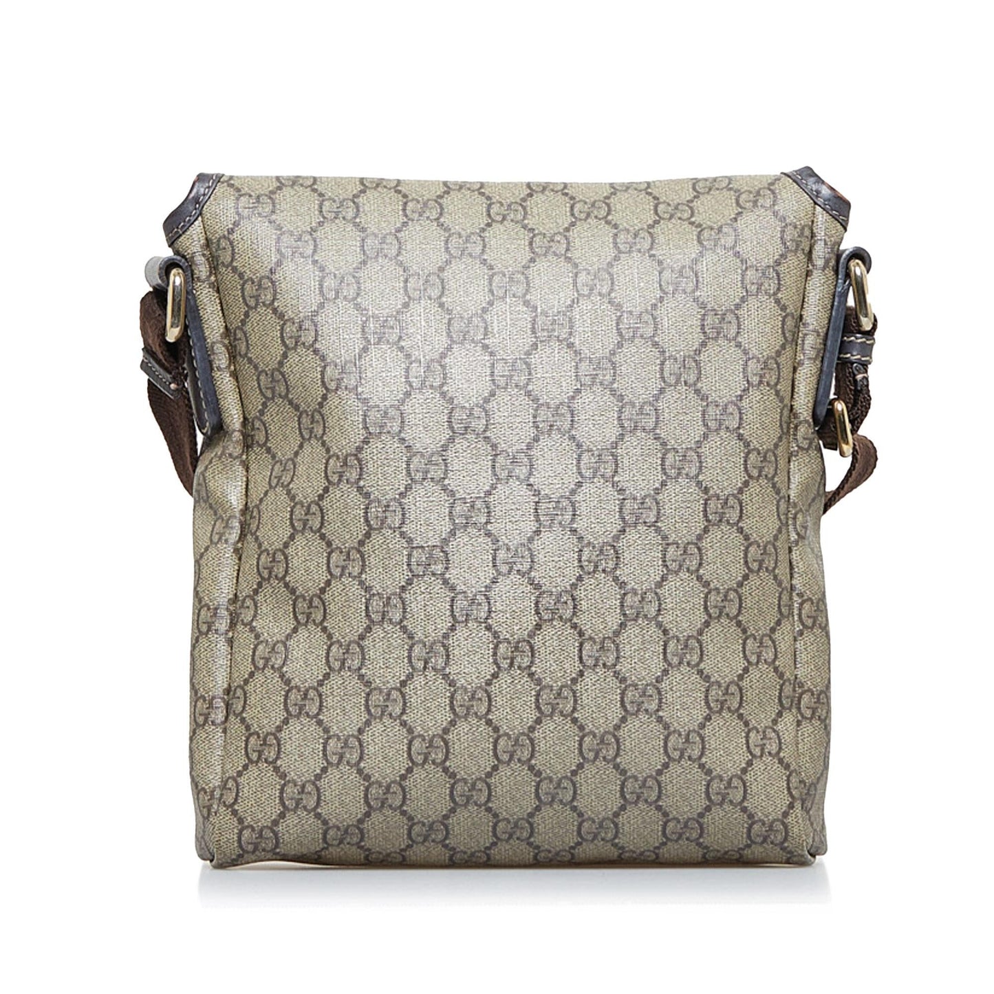 Gucci GG Supreme SHG-nsgh8c Canvas Brown Crossbody Bag