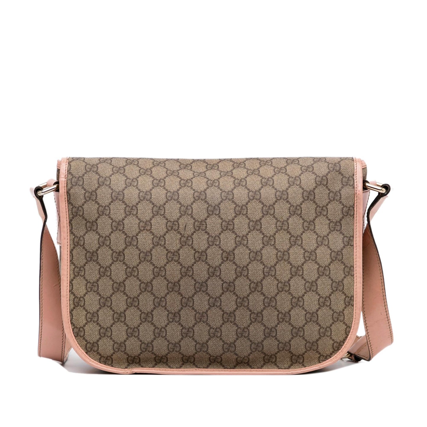 Gucci GG Supreme SHG-blAQvN Canvas Brown Crossbody Bag