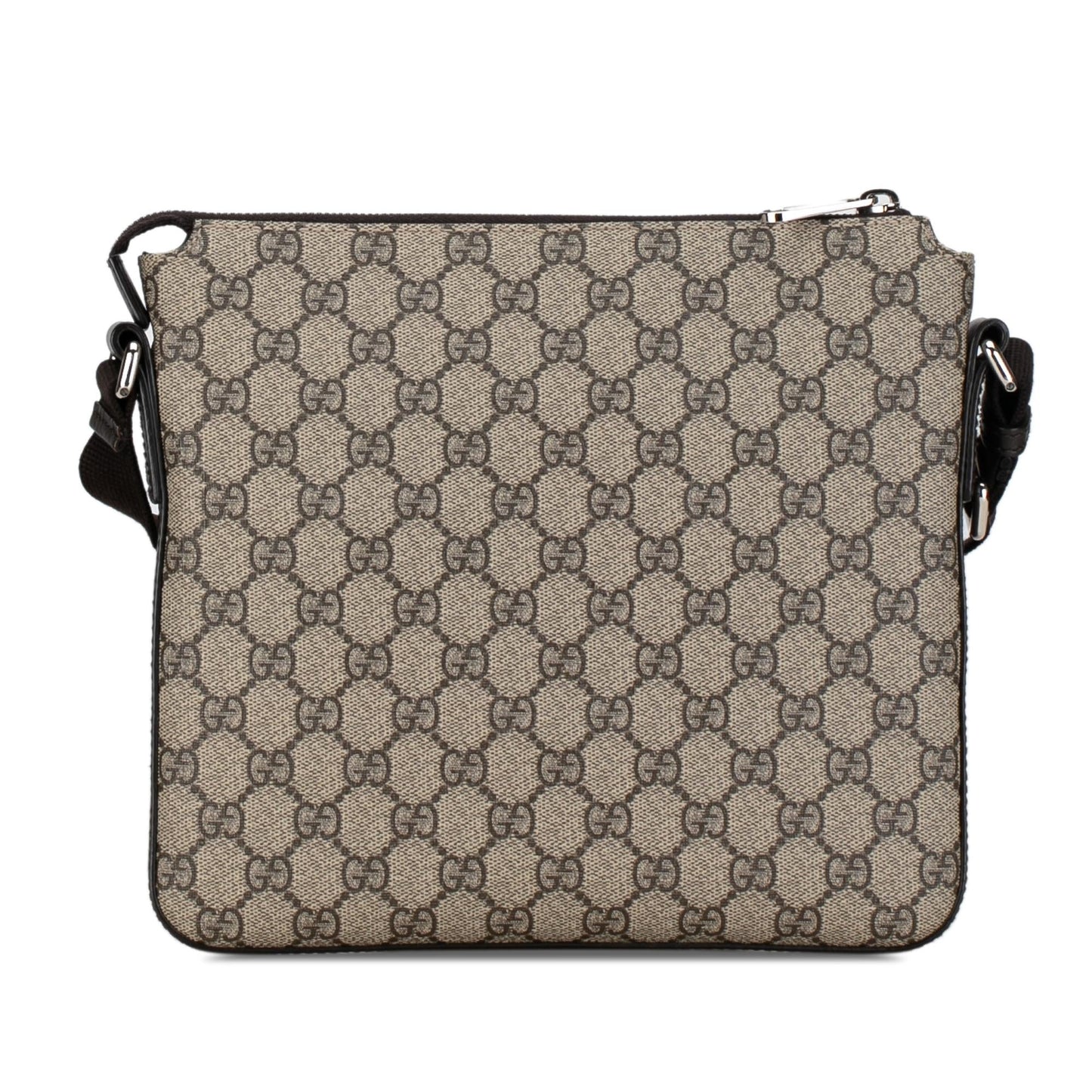 Gucci GG Supreme SHG-tfvsqZ Canvas Calf Brown Crossbody Bag