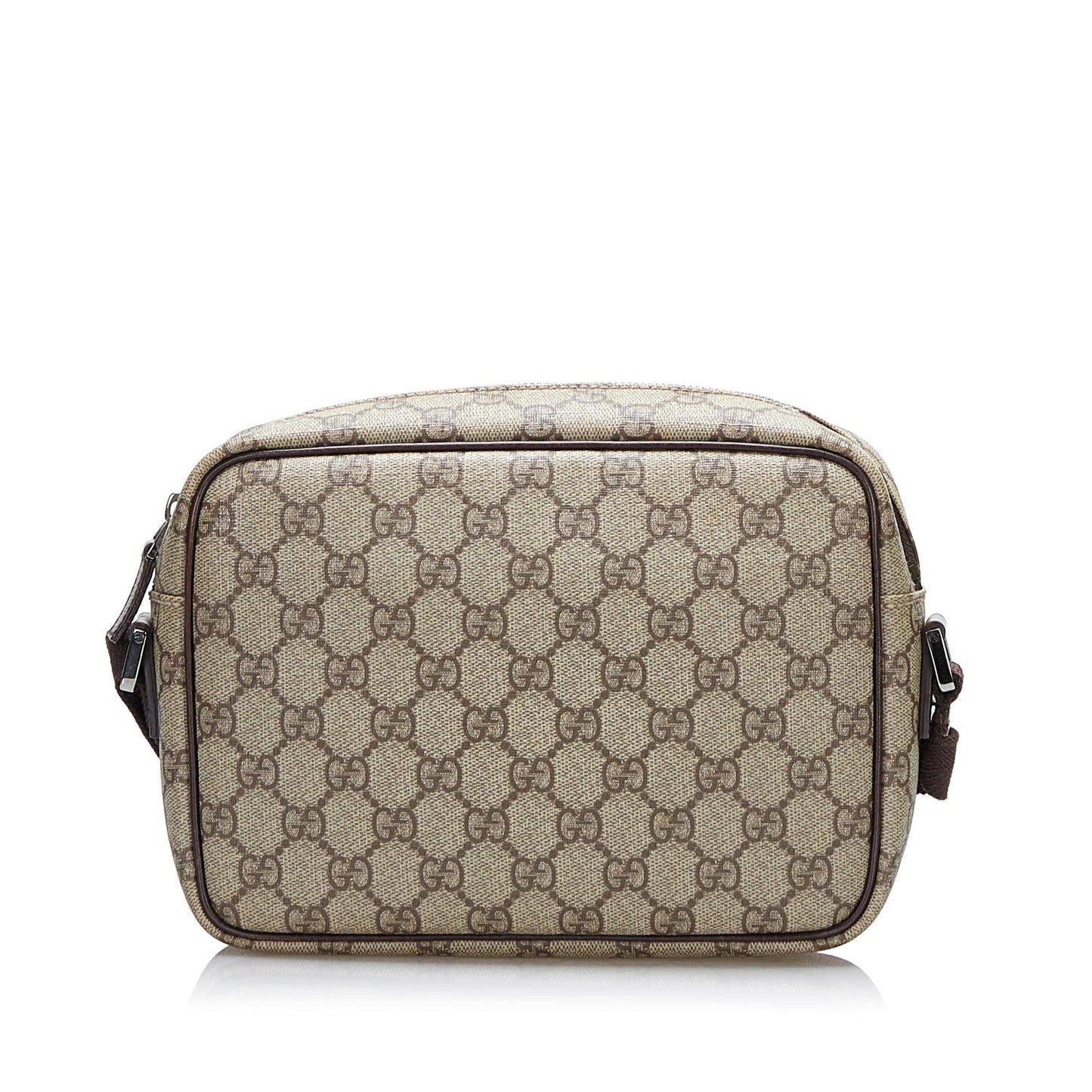 Gucci GG Supreme SHG Canvas Brown Crossbody Bag Crossbody Shg