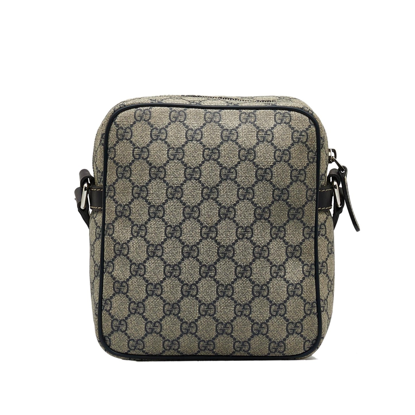 Gucci GG Supreme SHG-svlGMw Canvas Brown Crossbody Bag