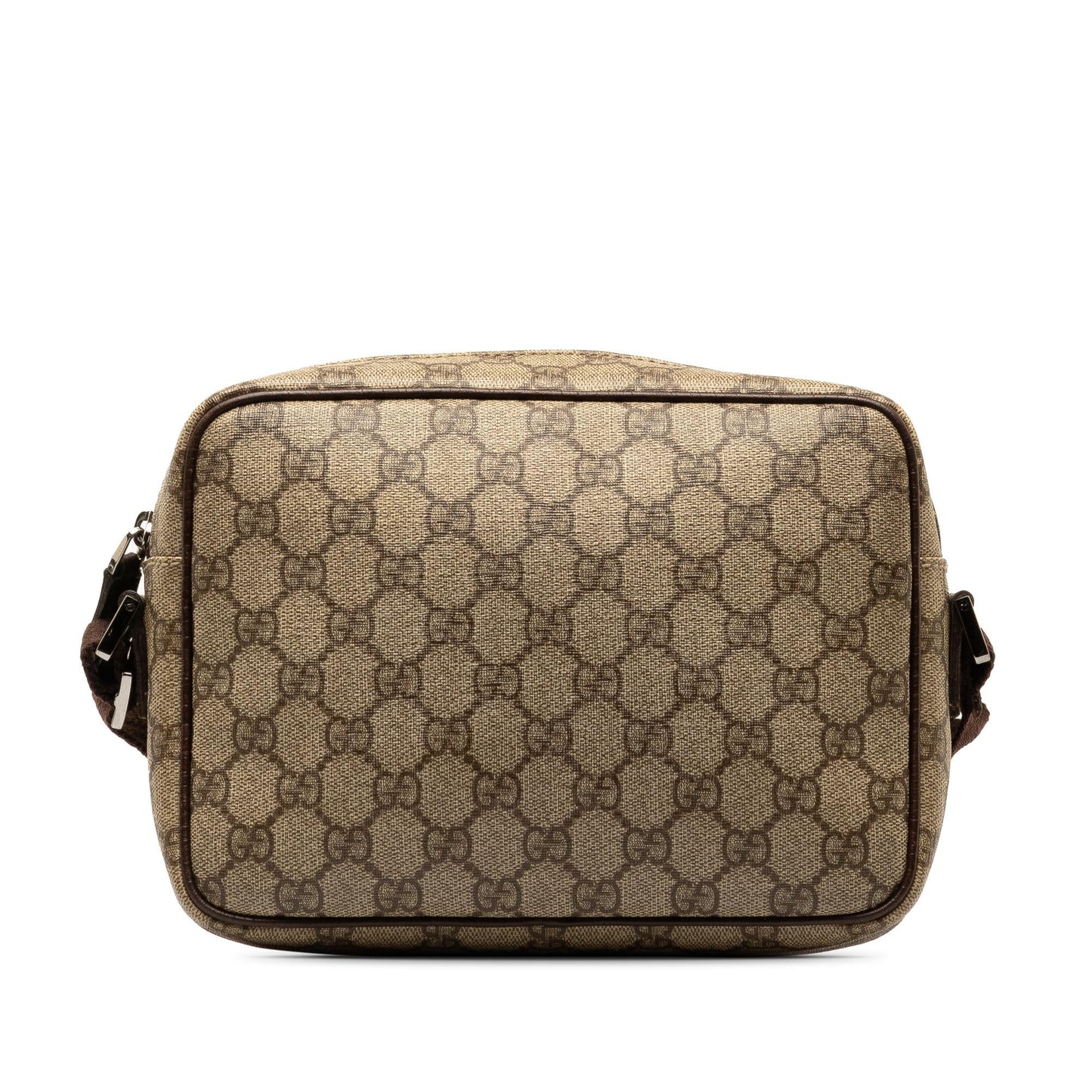Gucci GG Supreme SHG-V7neYW Canvas Brown Crossbody Bag