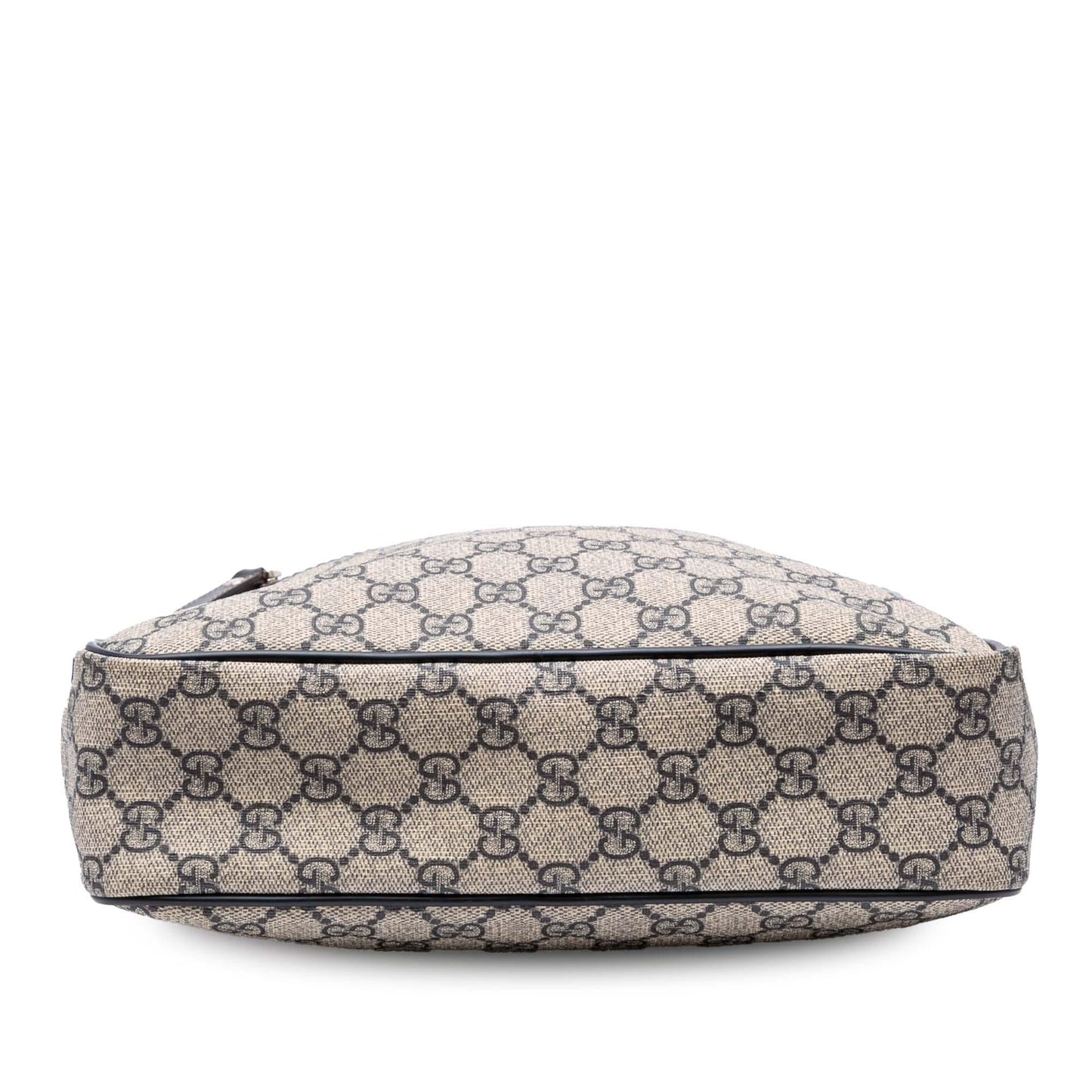 Gucci GG Supreme Canvas Calf Grey Crossbody Bag