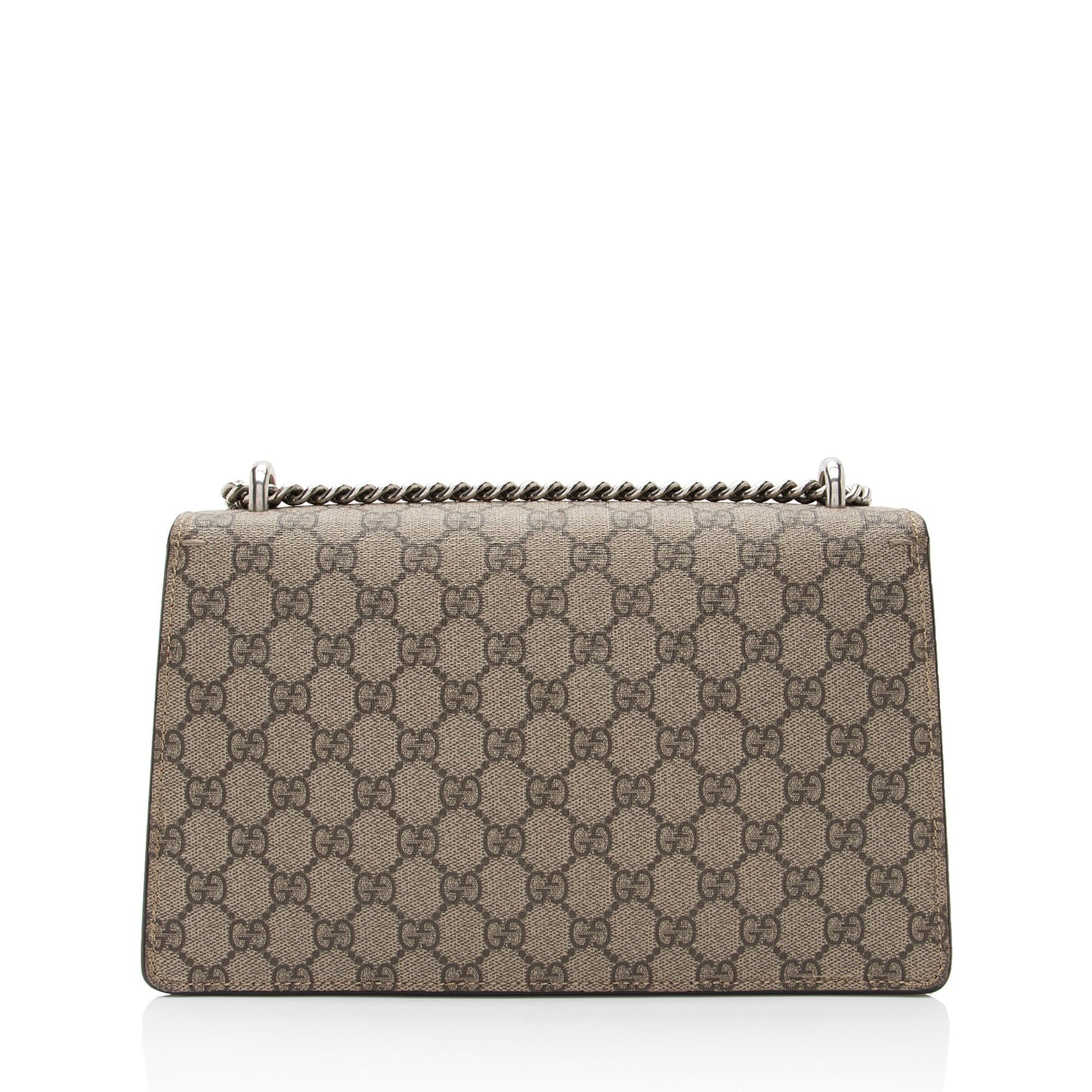 Gucci GG Supreme Dionysus SHF-pcVfH1 Canvas Suede Beige Red Shoulder Bag