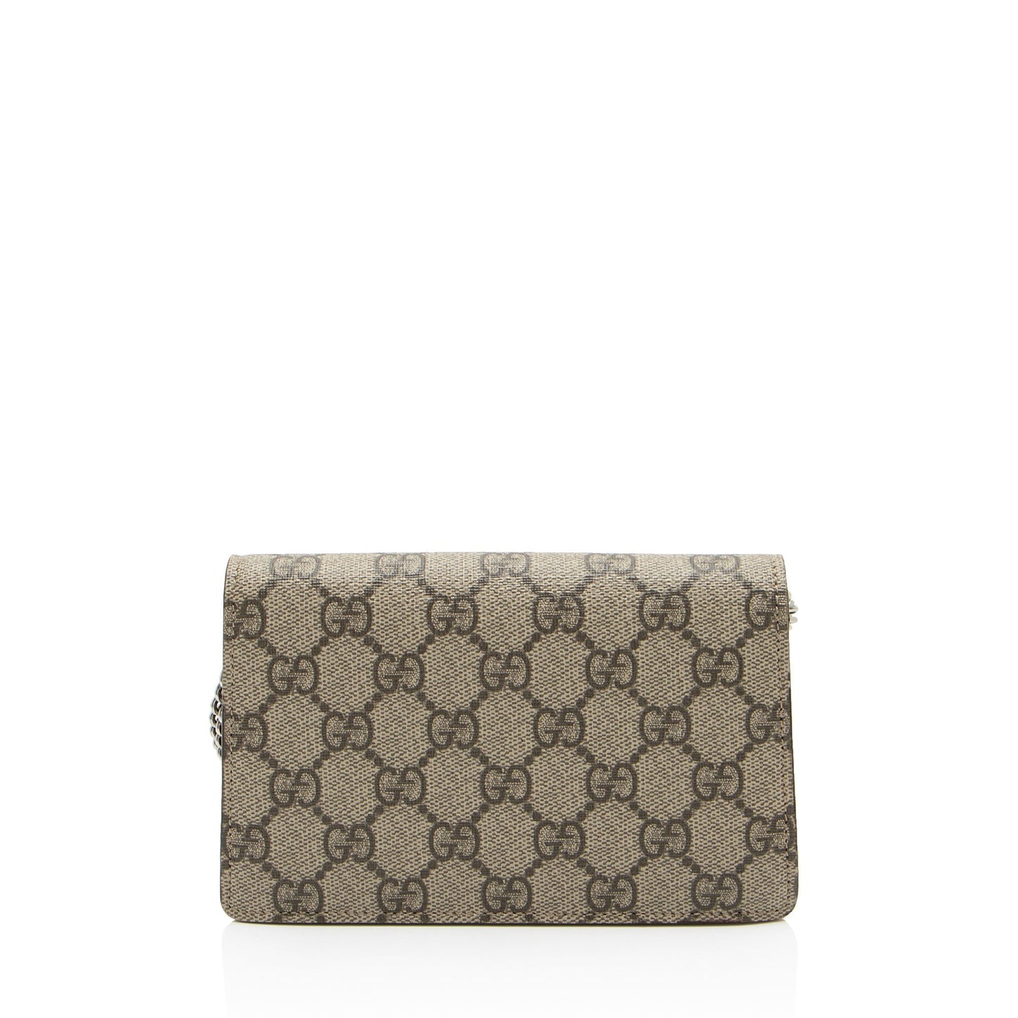 Gucci GG Supreme Dionysus Super SHF-col3Sm Canvas Suede Brown Mini Crossbody Bag