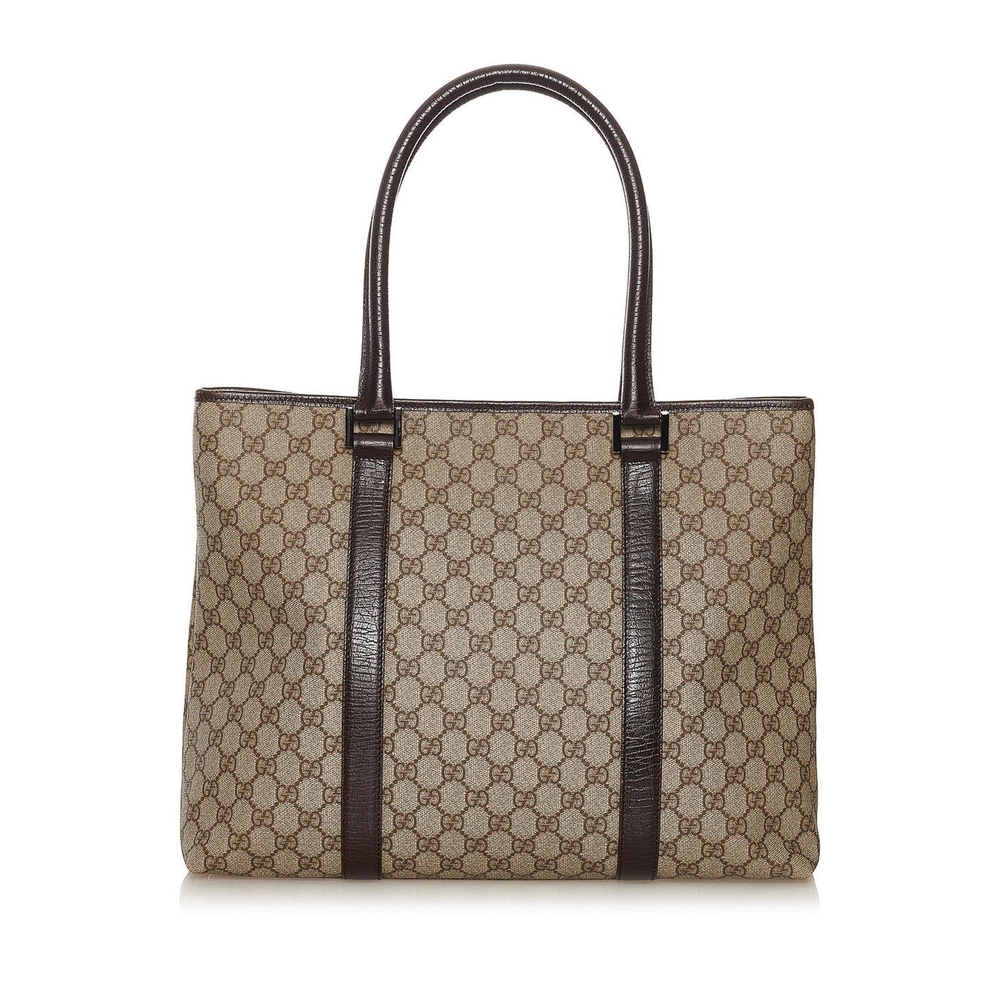 Gucci GG Supreme Joy SHG Brown Tote Bag