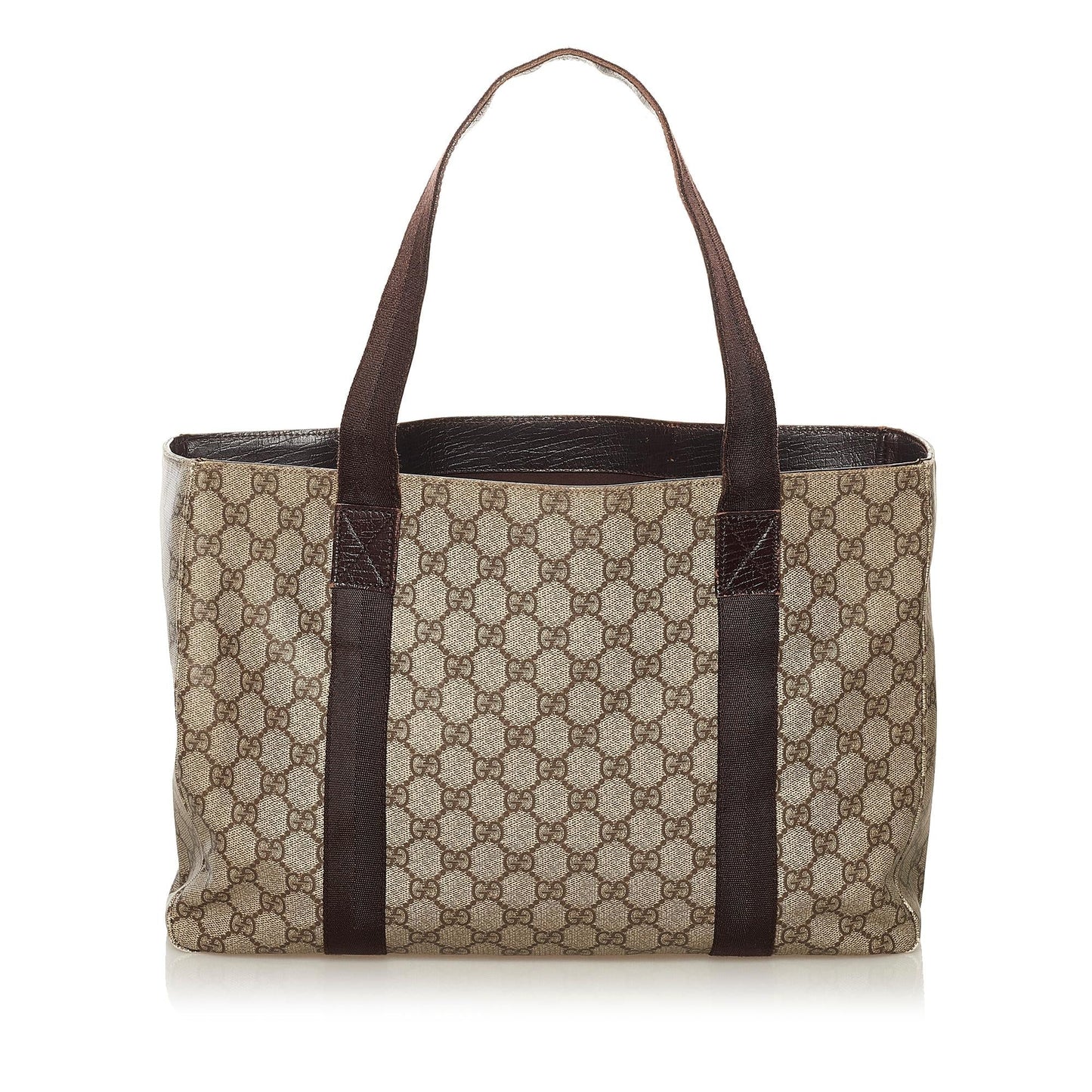 Gucci GG Supreme Joy SHG Canvas Brown Tote Bag 4