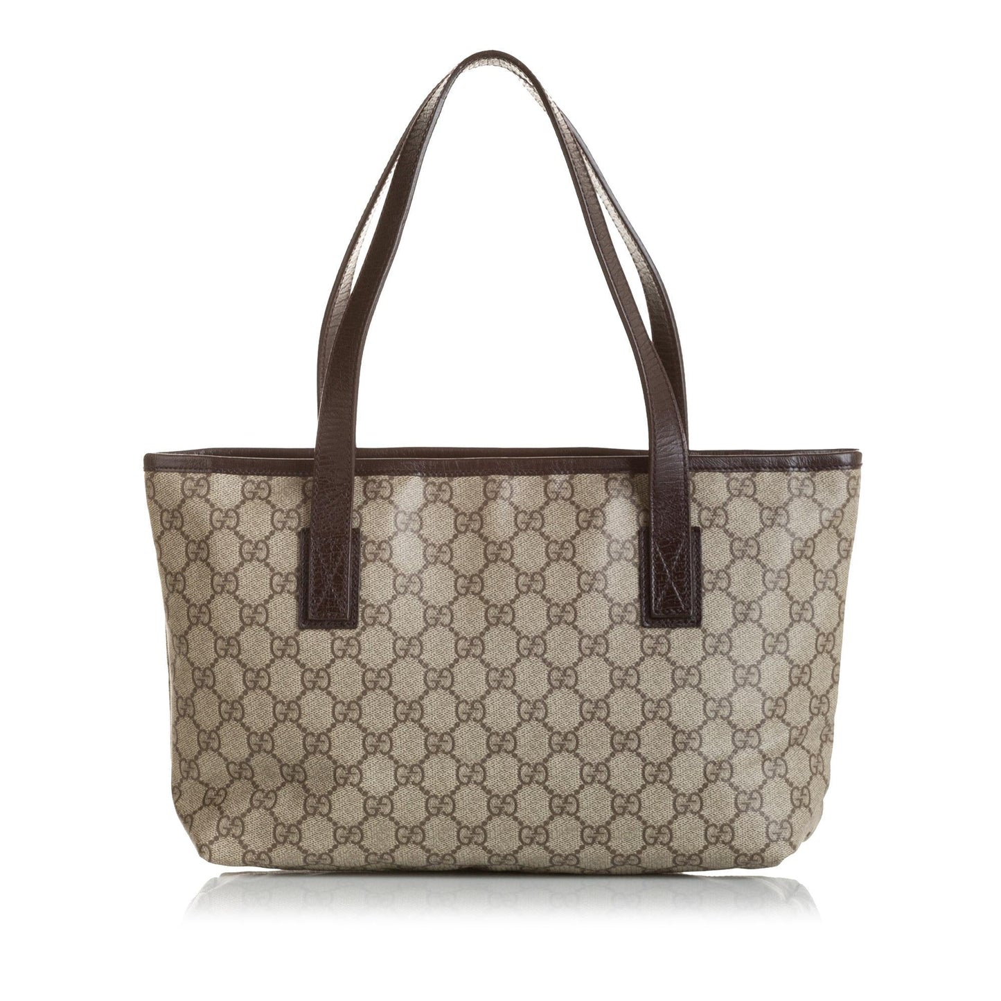 Gucci GG Supreme Joy SHG Canvas Brown Small Tote Bag