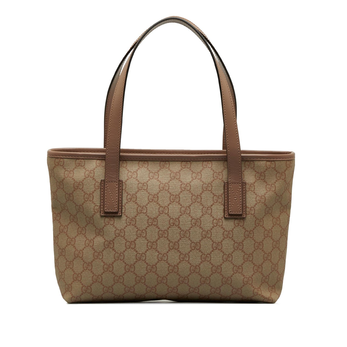 Gucci GG Supreme Joy SHG-TPMUp3 Canvas Calf Brown Tote Bag
