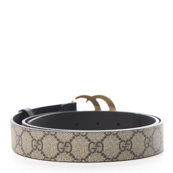 Gucci GG Supreme Marmont Kids Monogram Belt