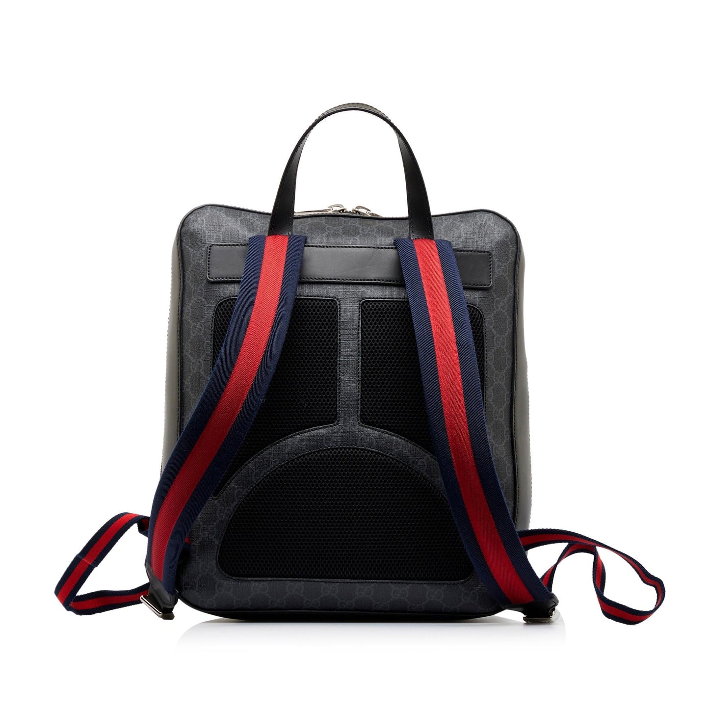 Gucci GG Supreme Night Courrier Backpack Canvas Black