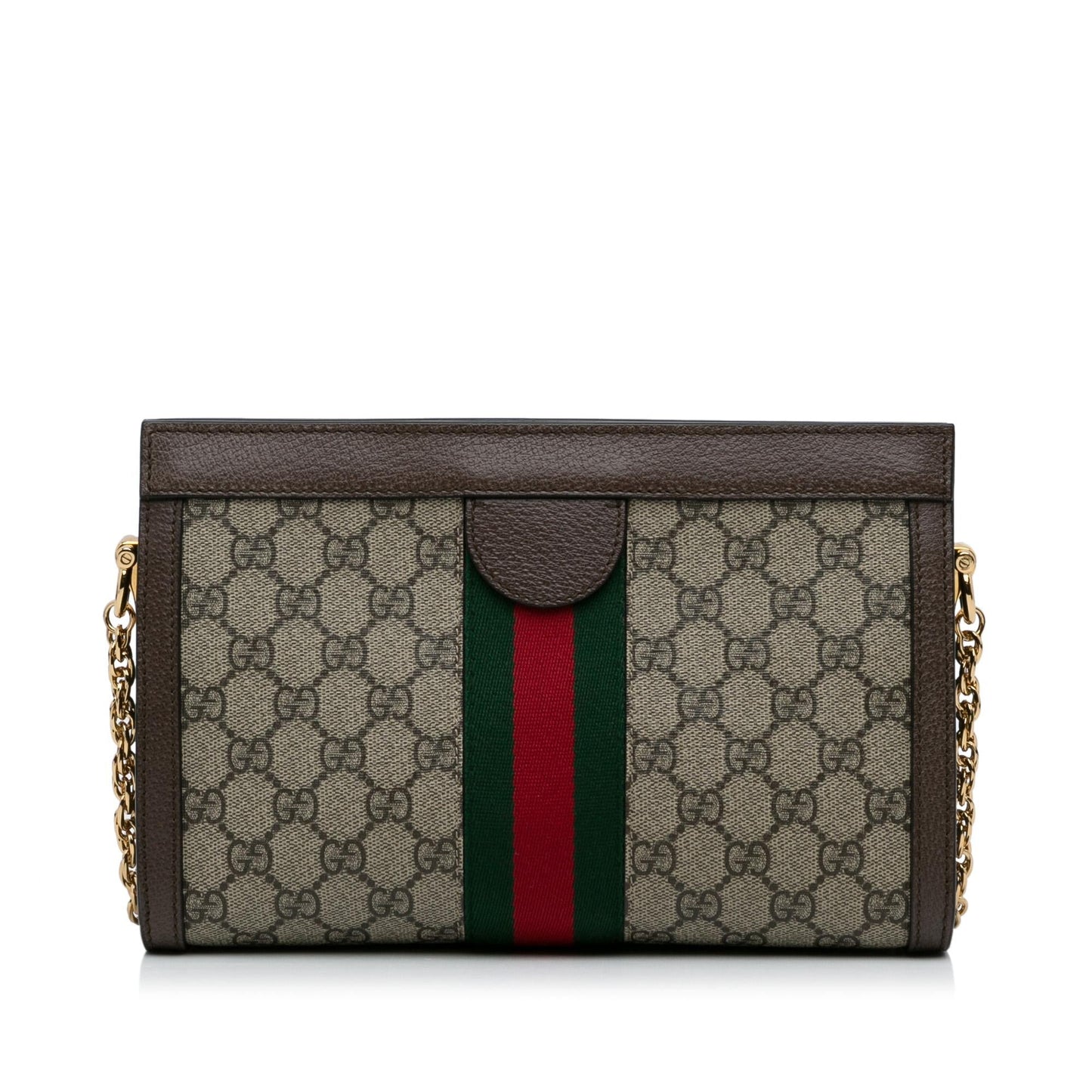 Gucci GG Supreme Ophidia SHG-tZYWlV Canvas Calf Brown Crossbody Bag