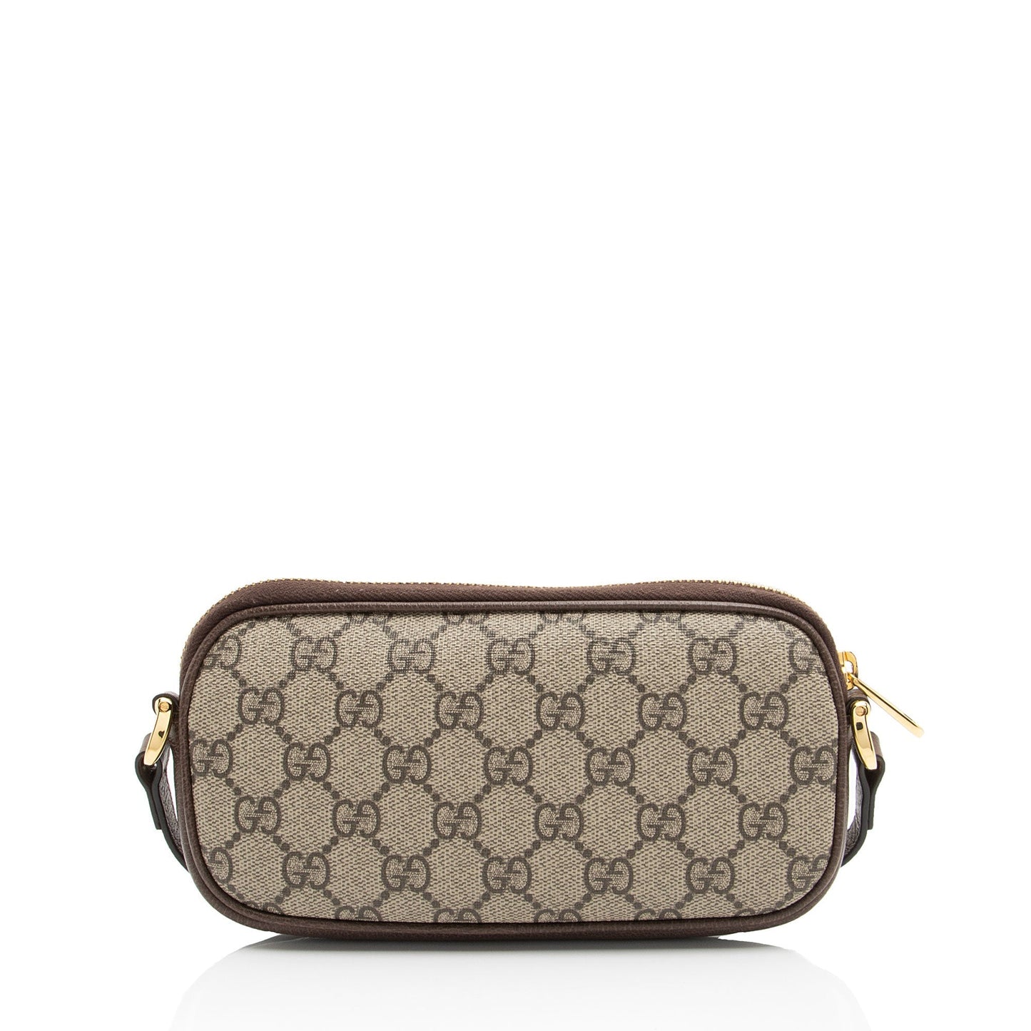 Gucci GG Supreme Ophidia SHF-hKLVeq Leather Canvas Nylon Brown Crossbody Bag