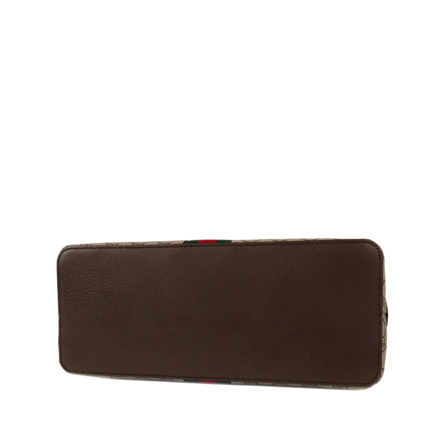 Gucci GG Supreme Ophidia SHG Canvas Brown Satchel Bag