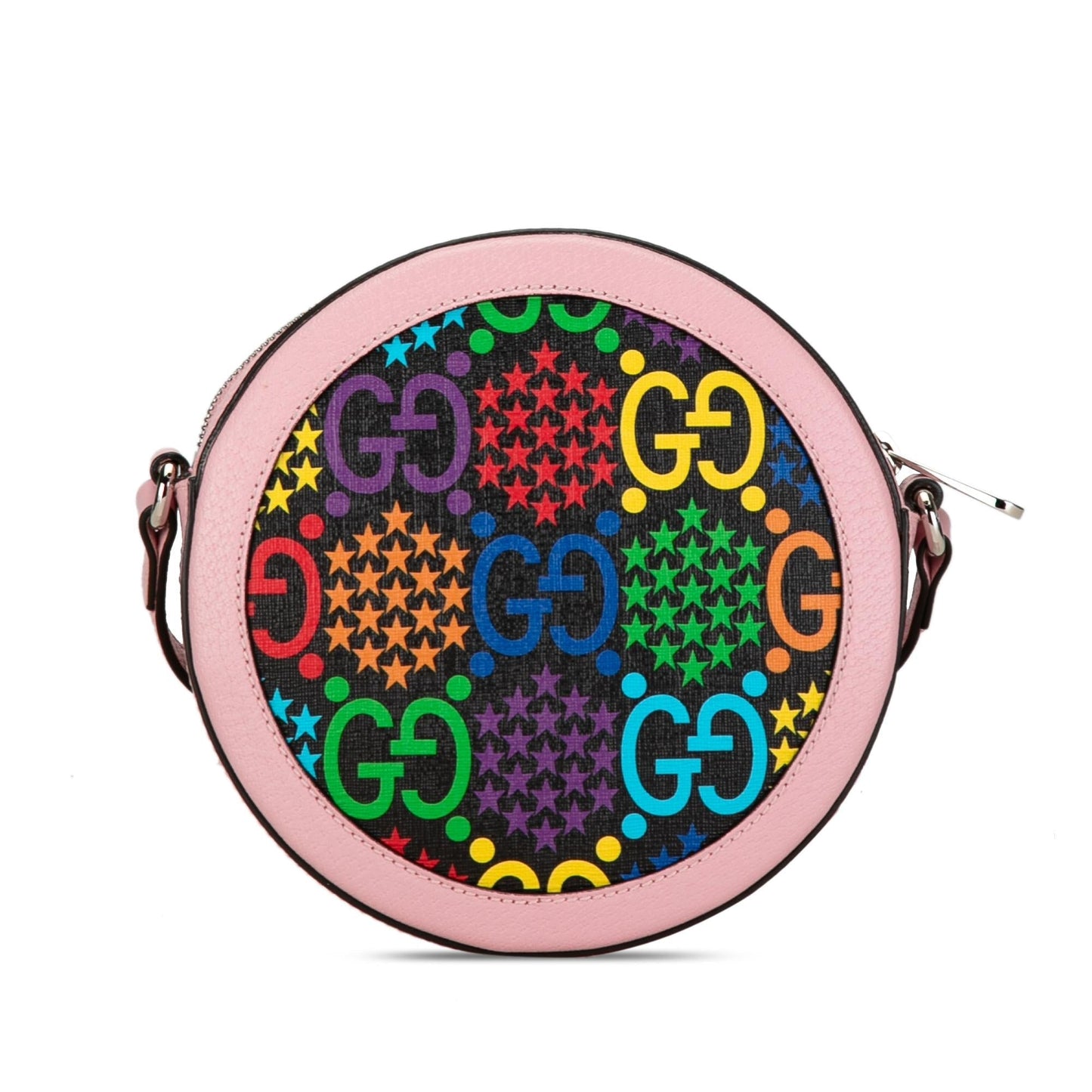 Gucci Supreme Psychedelic Round Crossbody Shg Qnixur Crossbody Bag