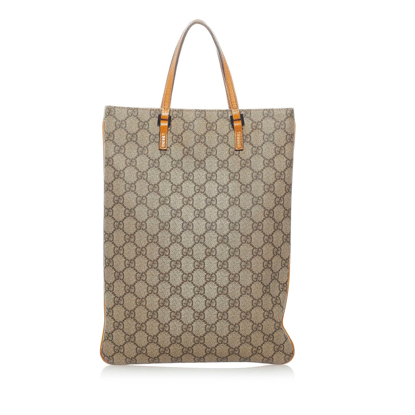 Gucci GG Supreme SHG Canvas Brown Tote Bag