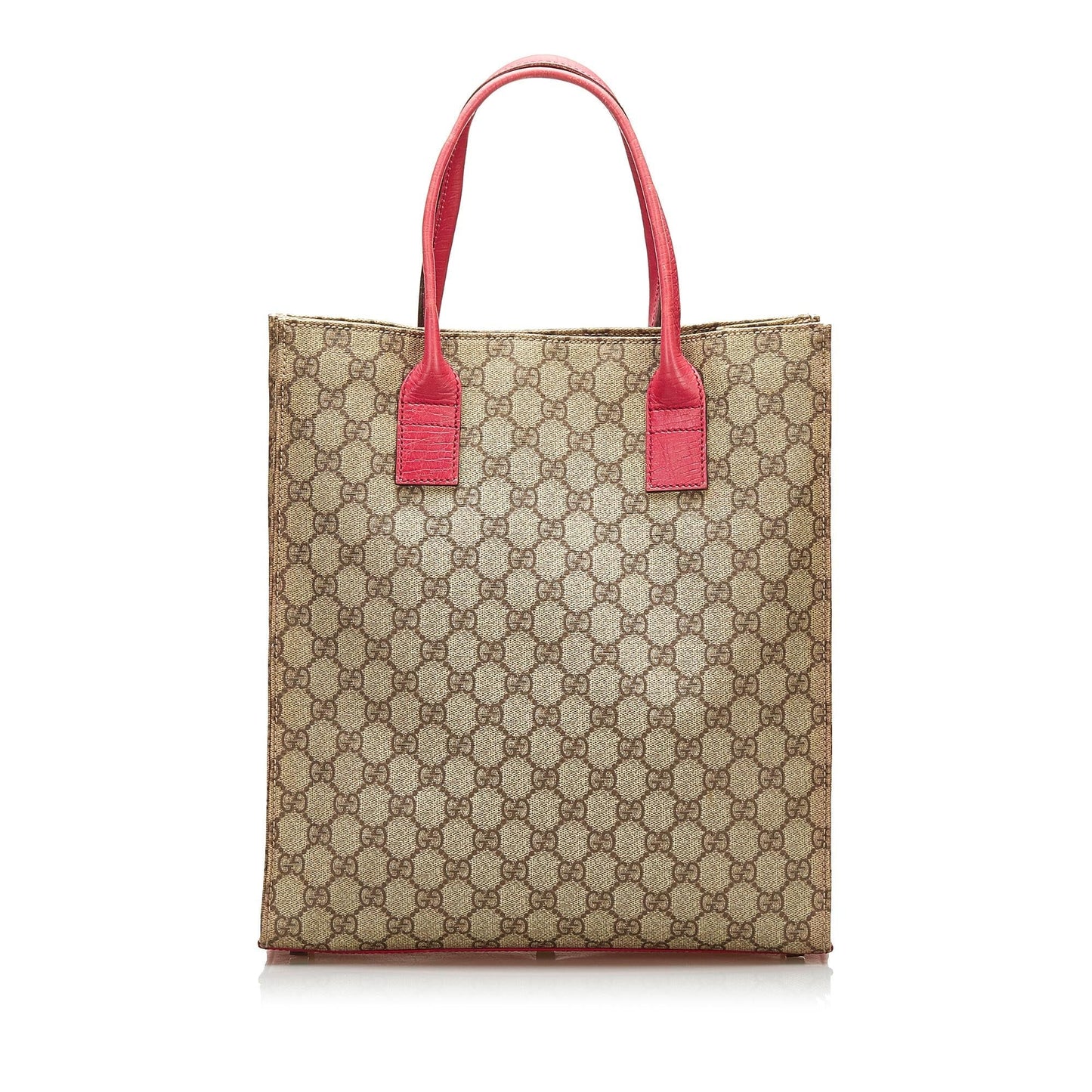 Gucci GG Supreme SHG Canvas Brown Tote Bag 6