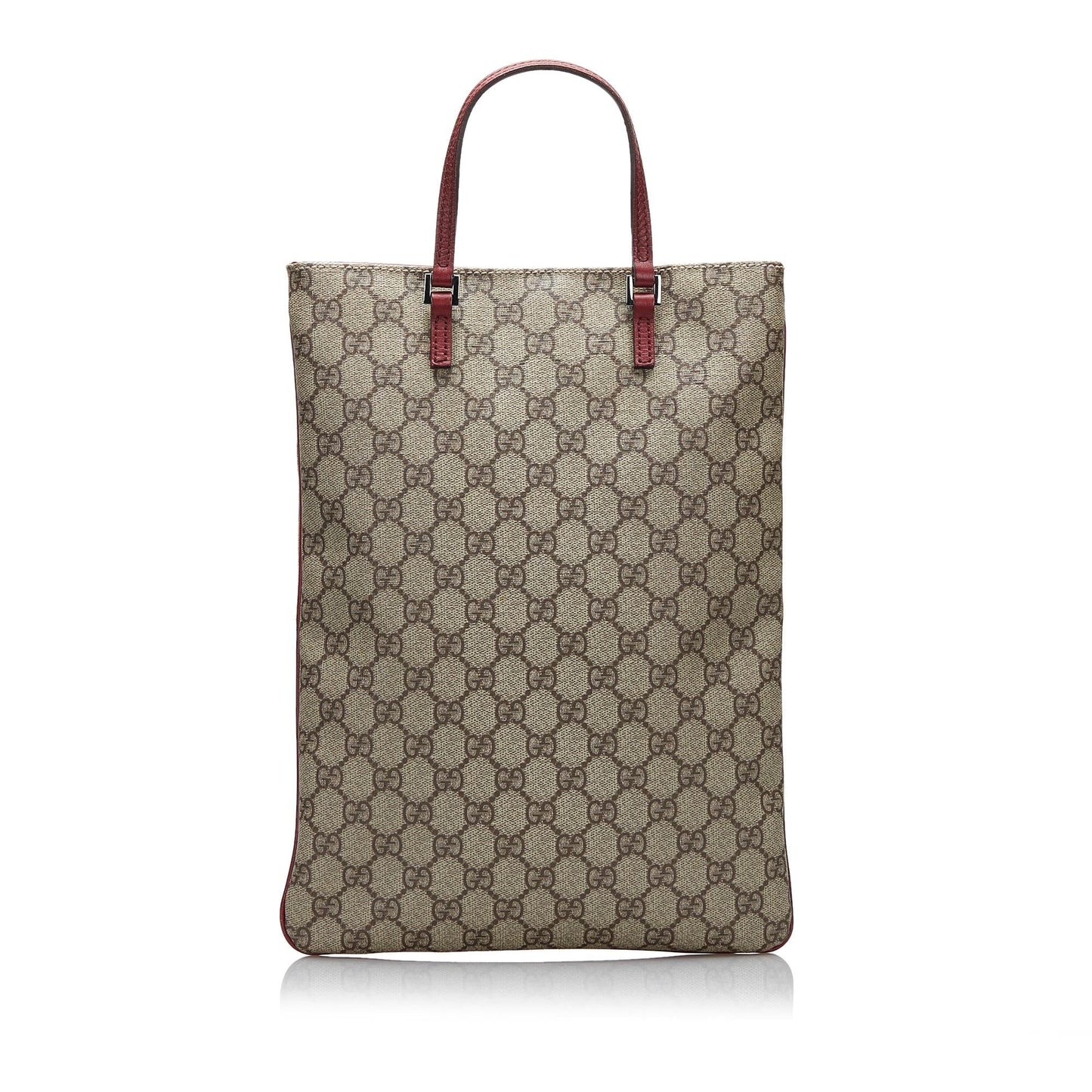 Gucci GG Supreme SHG-S1HQov Canvas Brown Tote Bag