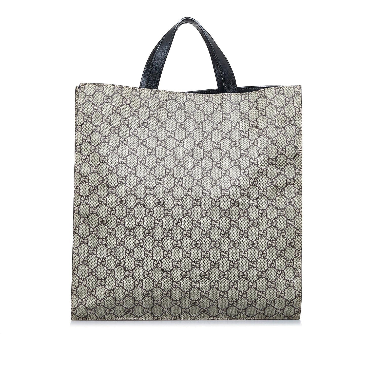 Gucci GG Supreme Web Animalier SHG-aiiY9A Canvas Brown Satchel Bag