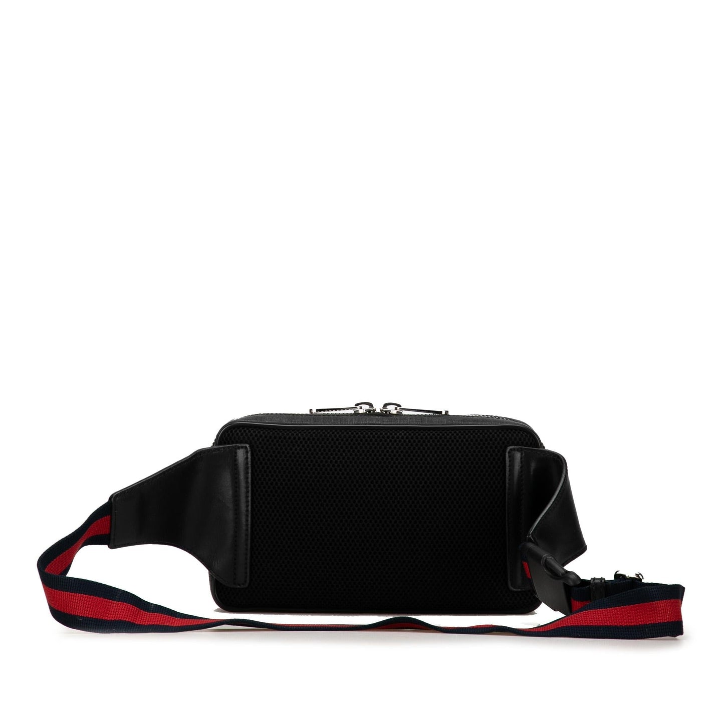 Gucci GG Supreme Web Belt SHG-2Lu14R Canvas Black Accessory