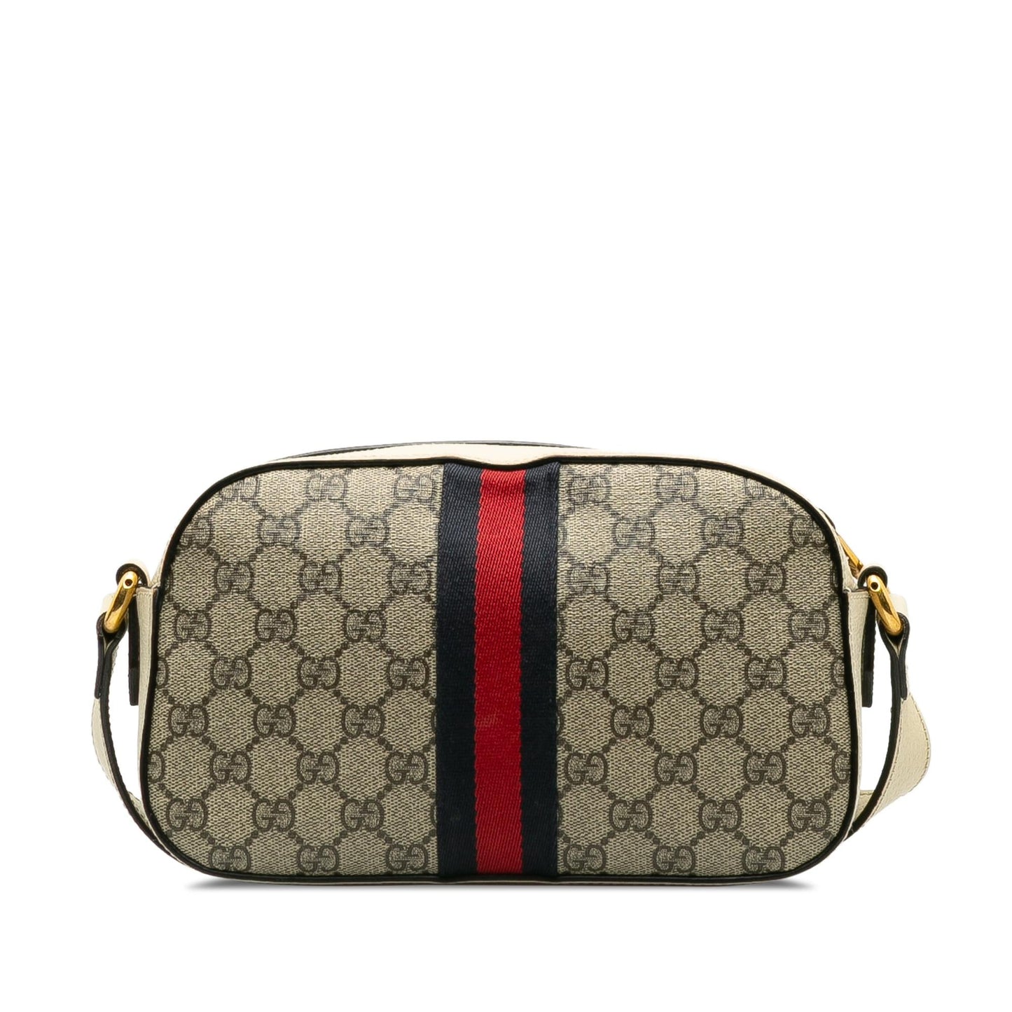 Gucci GG Supreme Web Ophidia SHG-DaQQhW Canvas Brown Crossbody Bag