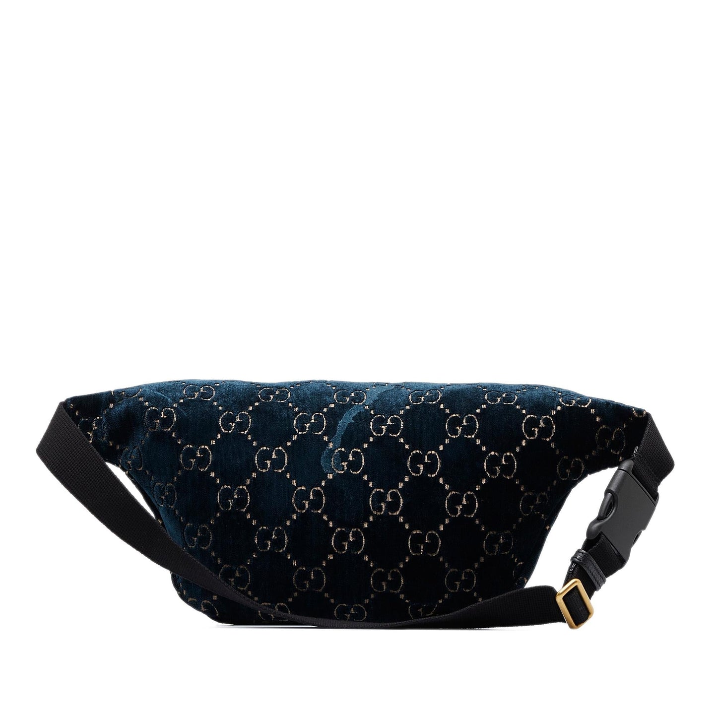 Gucci GG Velvet Ophidia Belt SHG-SZqQoe Blue Accessory
