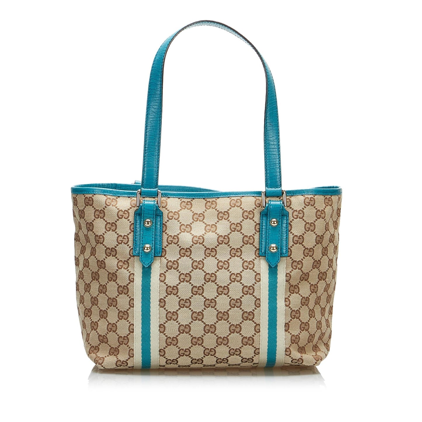 Gucci Gg Jolicoeur SHG-gvdVP0 Canvas Brown Tote Bag
