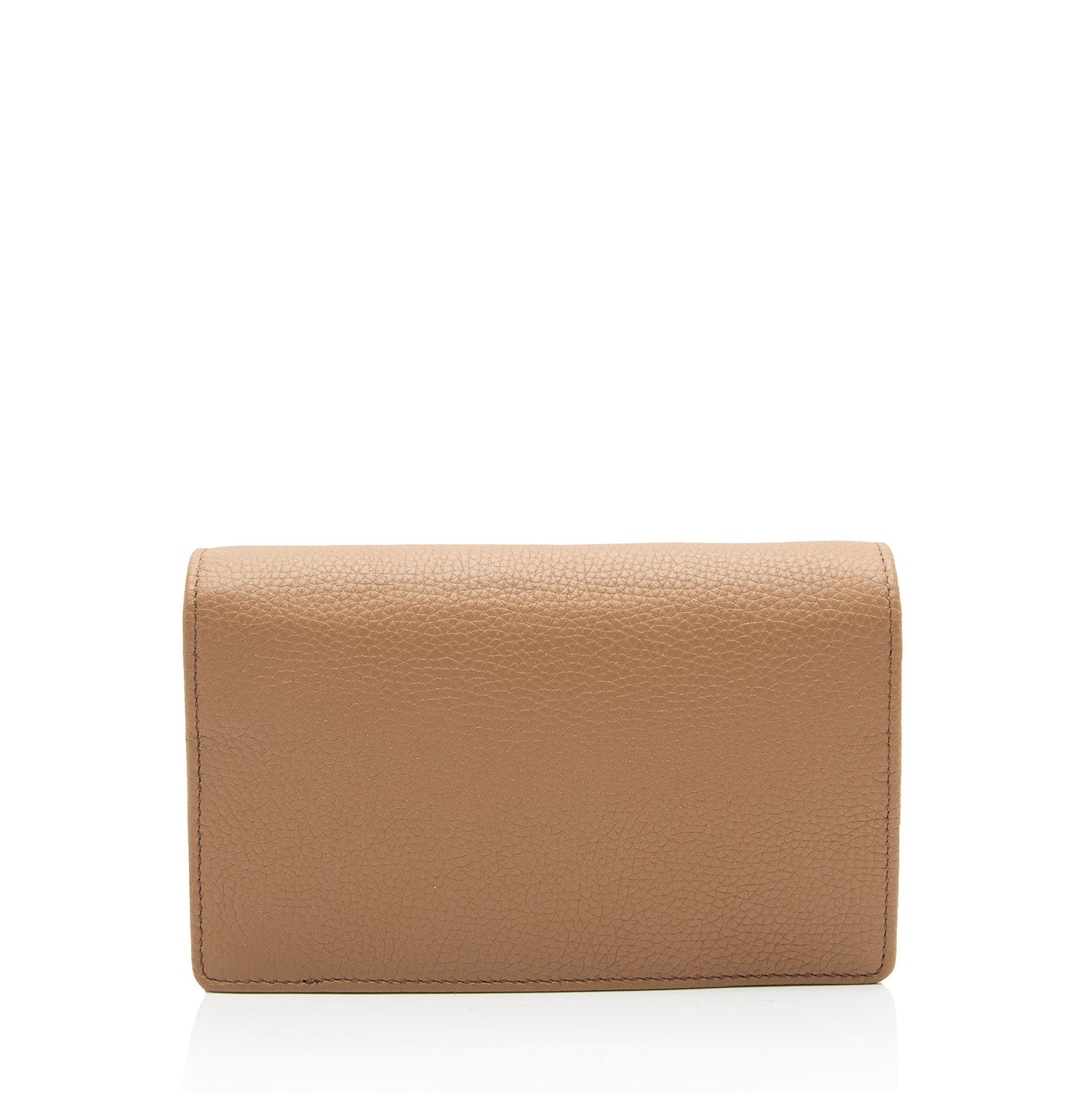 Gucci Grained Soho Wallet on SHF-ipdVXC Leather Beige Chain Crossbody Bag