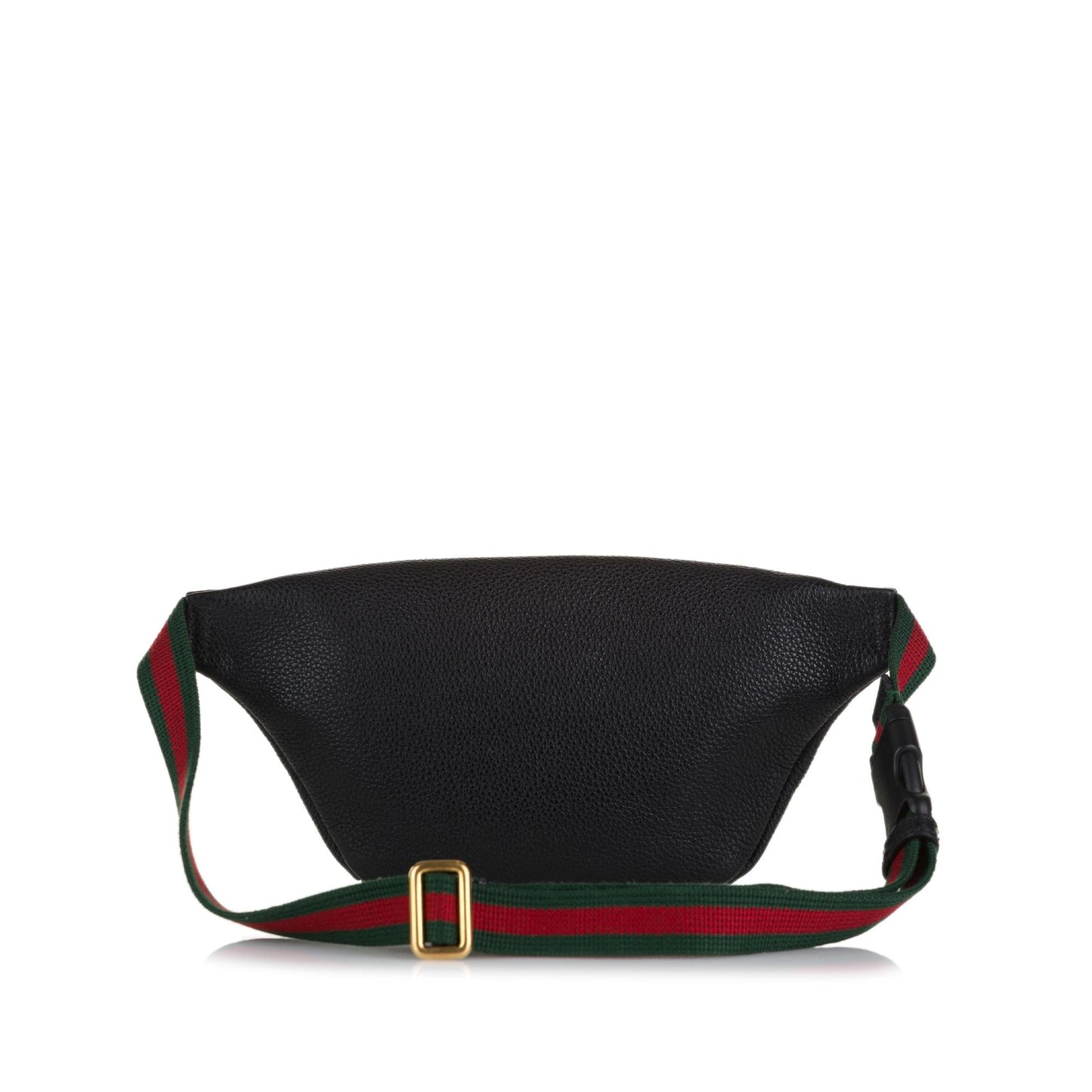 Gucci Belt SHG Calf Black Logo Accessory