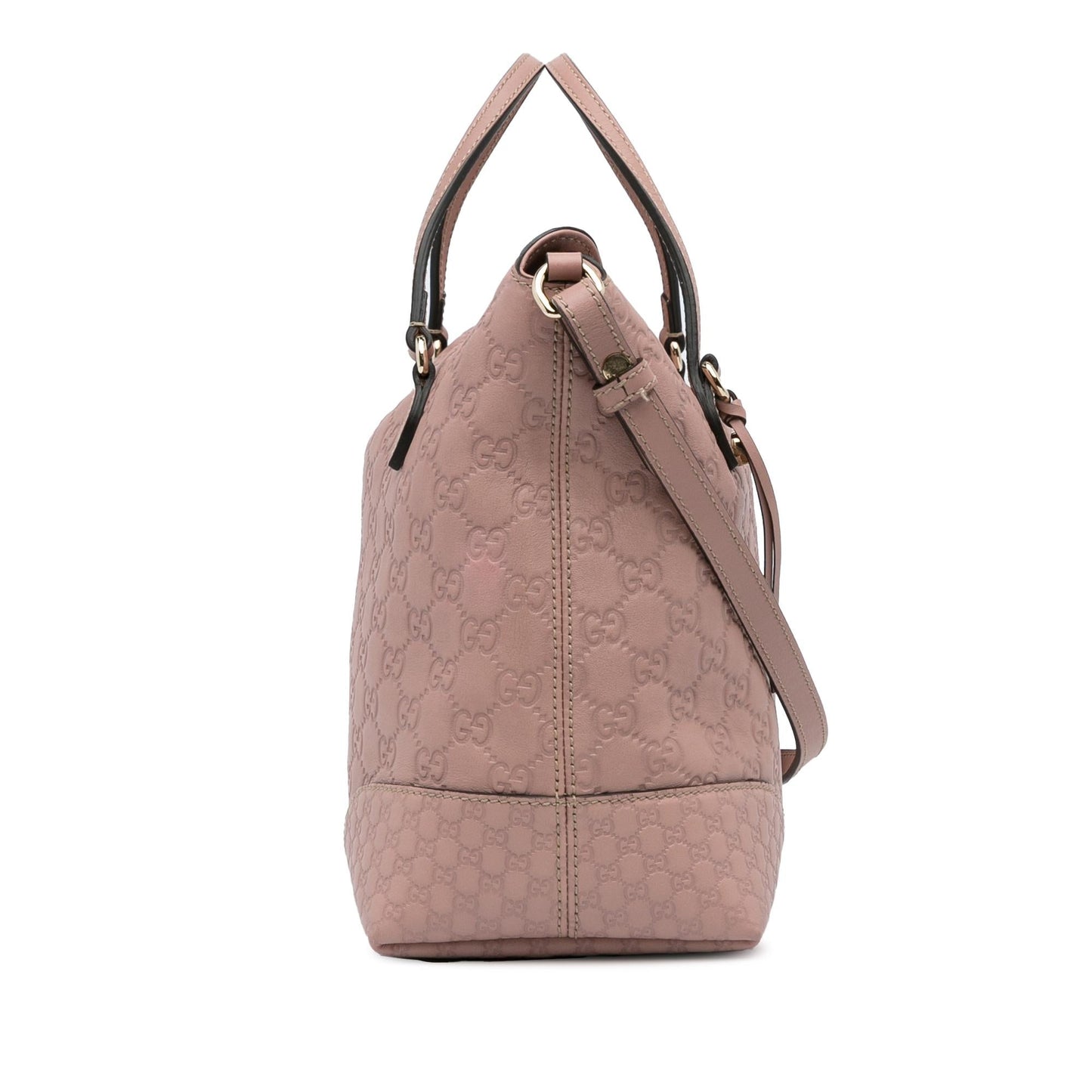 Gucci Guccissima Bree SHG-Bnxq3u Calf Pink Satchel Bag
