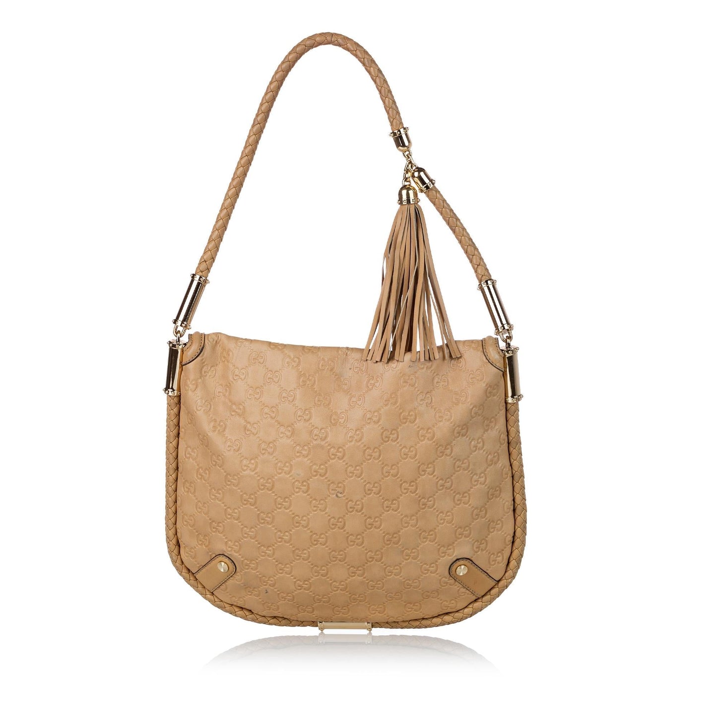 Gucci Guccissima Britt SHG Calf Brown Shoulder Bag