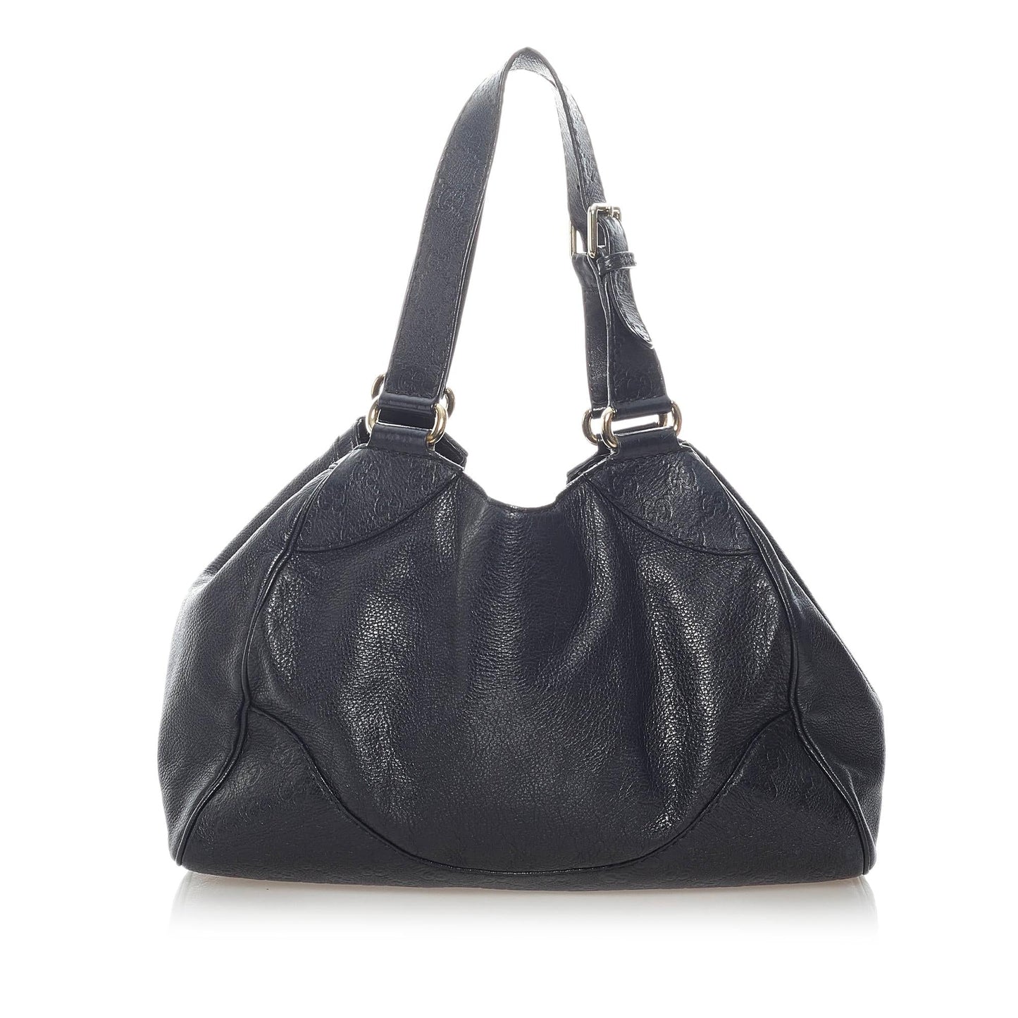 Gucci Guccissima Charlotte SHG Calf Black Shoulder Bag