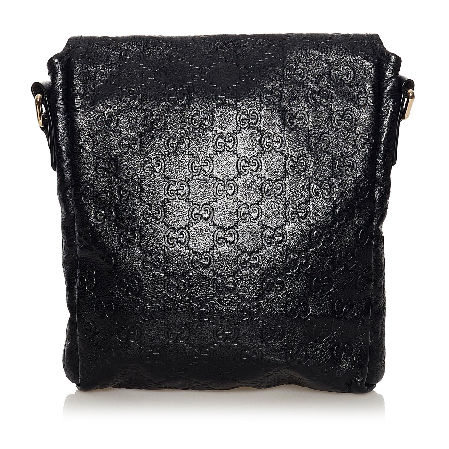 Gucci Guccissima SHG Calf Black Crossbody Bag