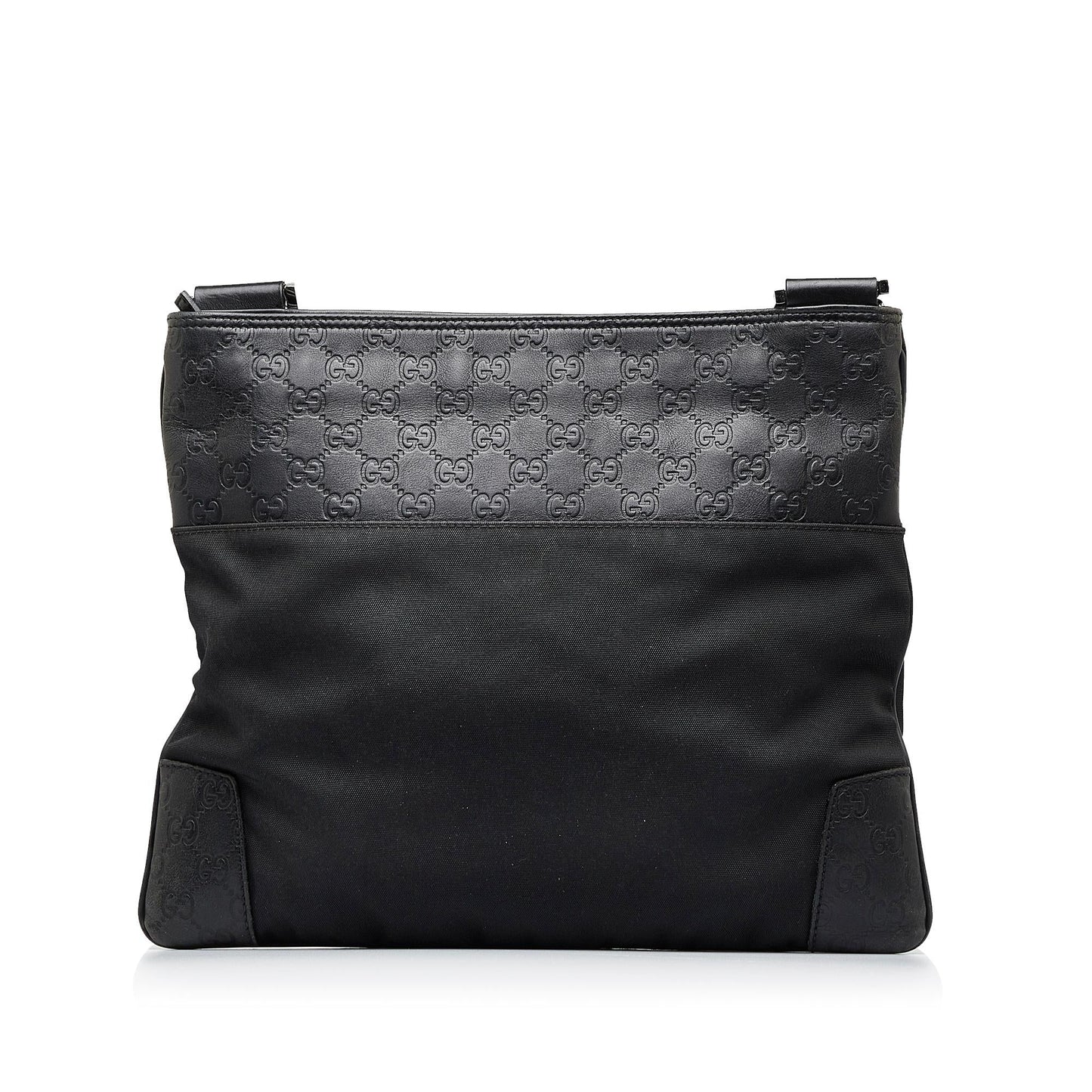 Gucci Guccissima SHG-szy6bv Calf Black Crossbody Bag