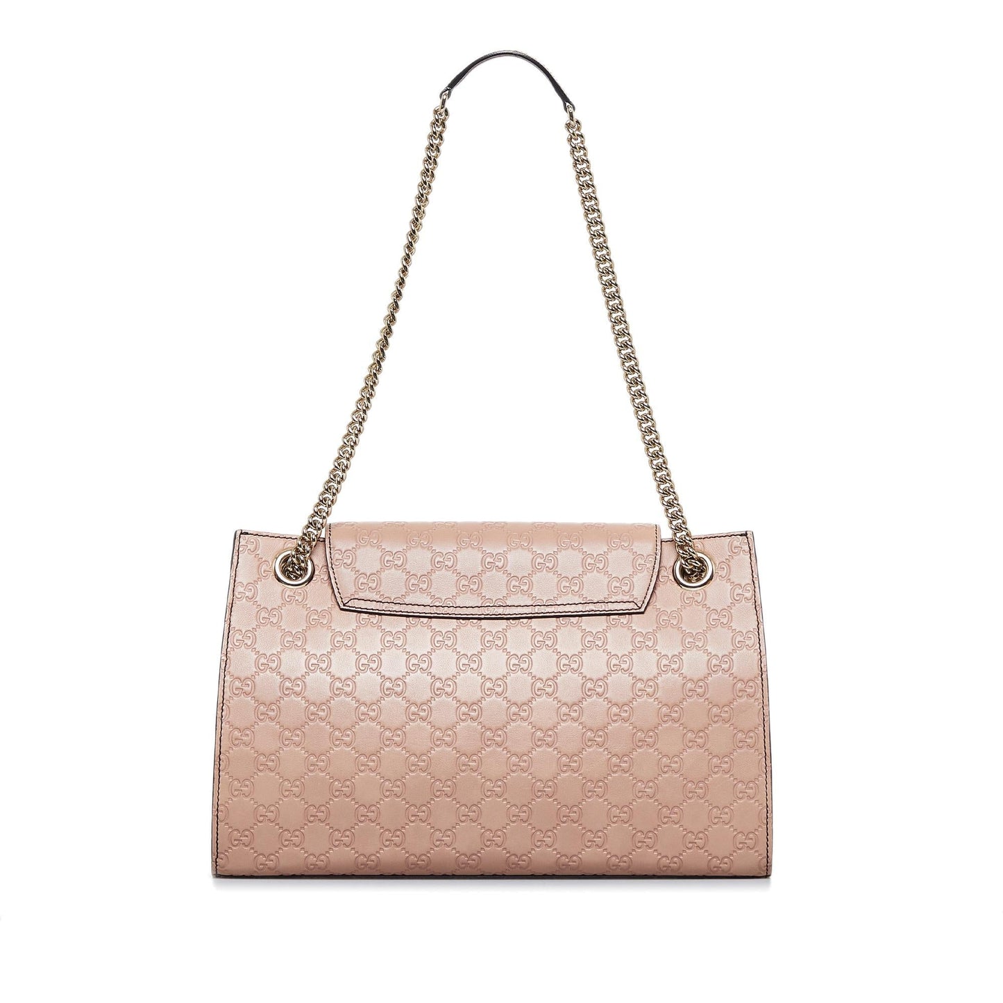 Gucci Guccissima Emily SHG-w0AWuz Calf Pink Shoulder Bag