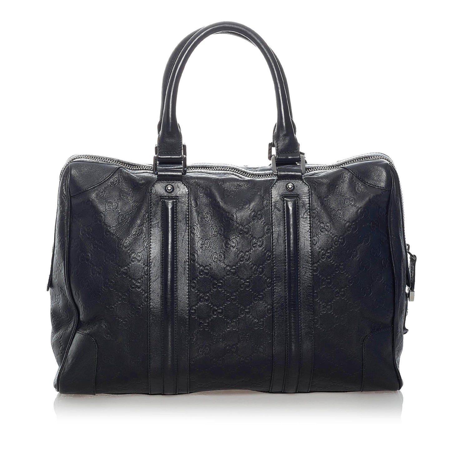 Gucci Guccissima SHG Calf Black Satchel Bag