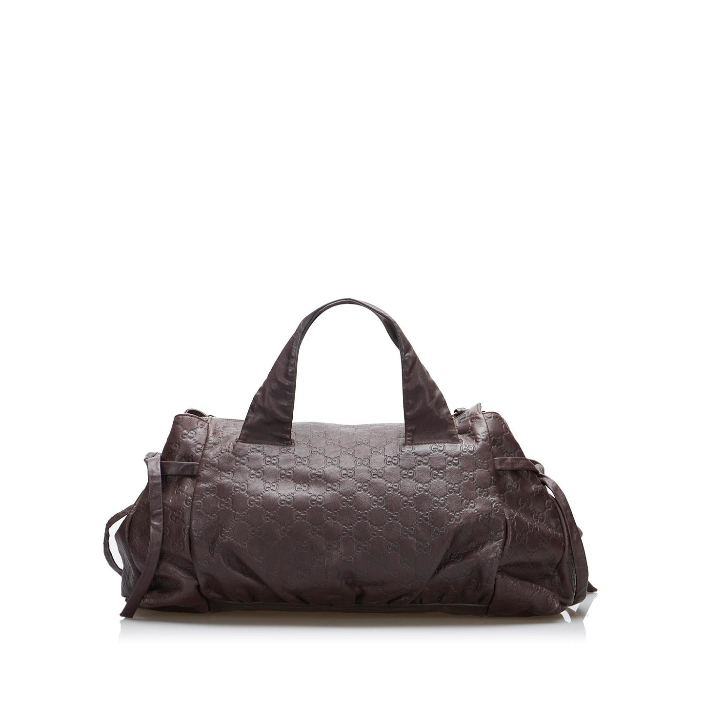 Gucci Guccissima Hysteria SHG-yscHYb Calf Brown Satchel Bag