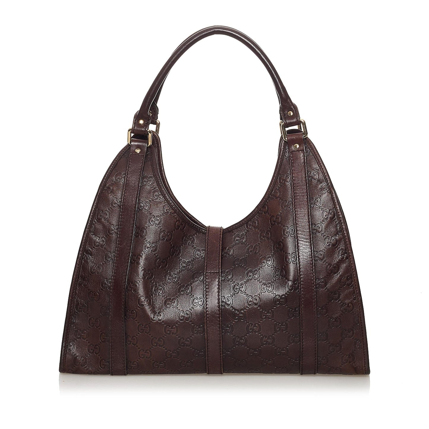 Gucci Guccissima Jackie SHG Calf Brown Shoulder Bag