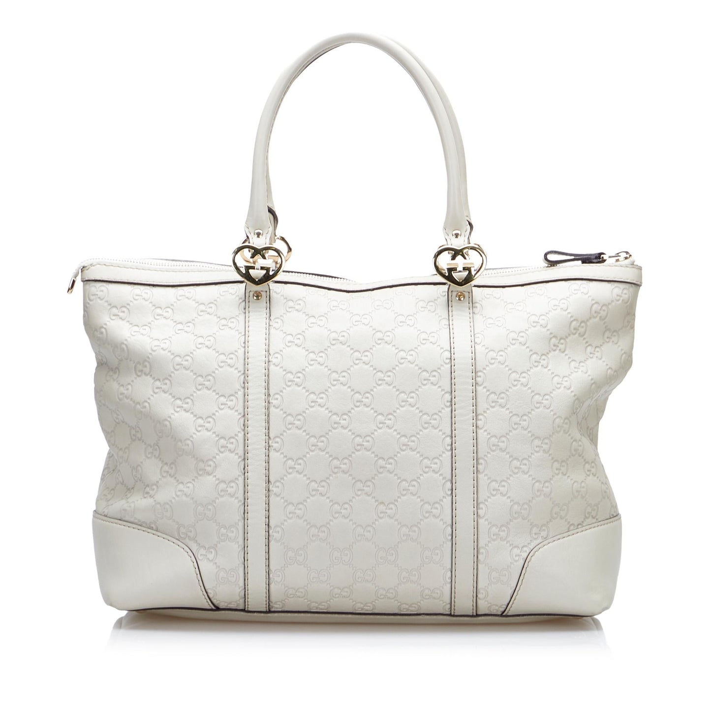 Gucci Guccissima Lovely SHG-vfnguE Calf White Tote Bag