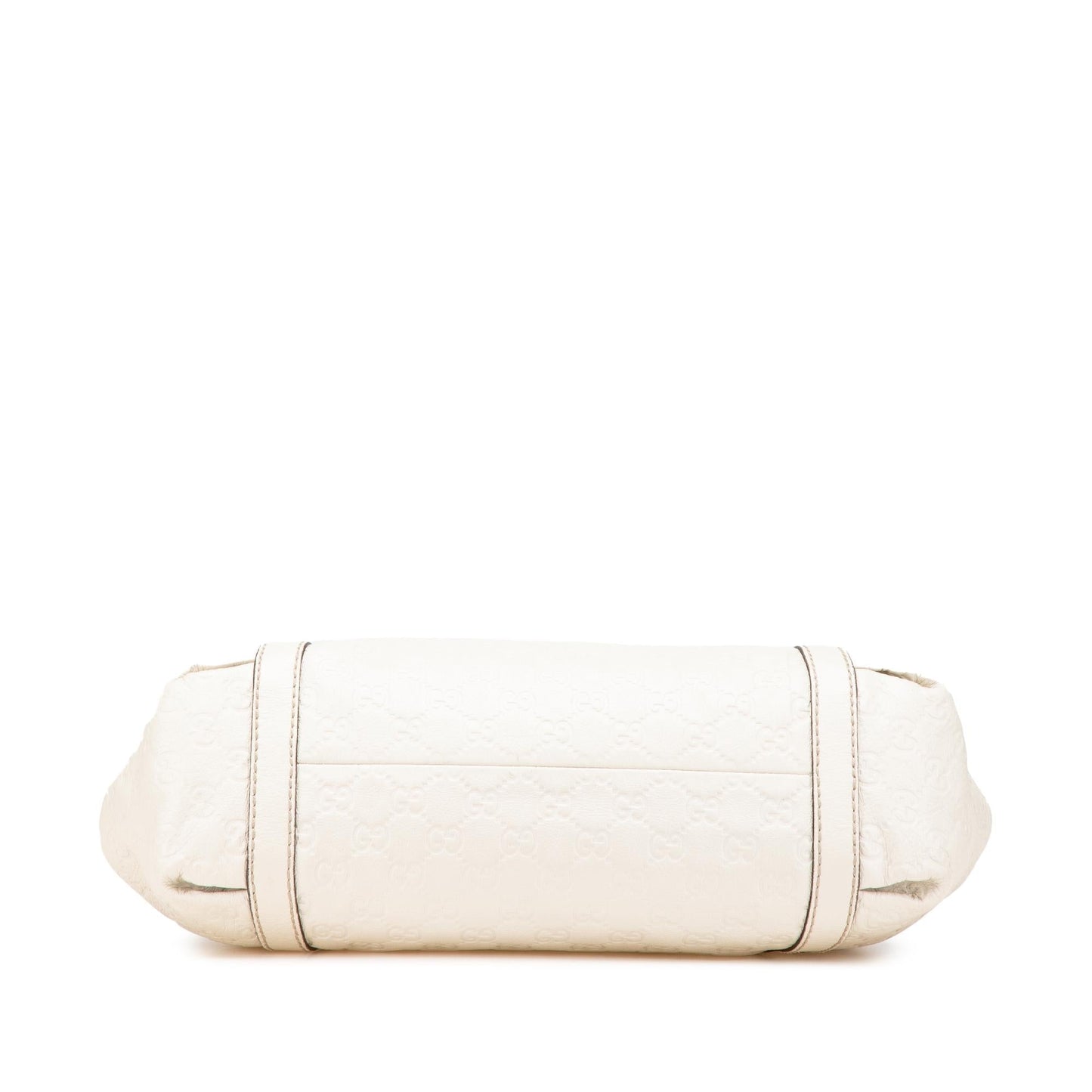 Gucci Guccissima New Ladies Calf White Tote Bag