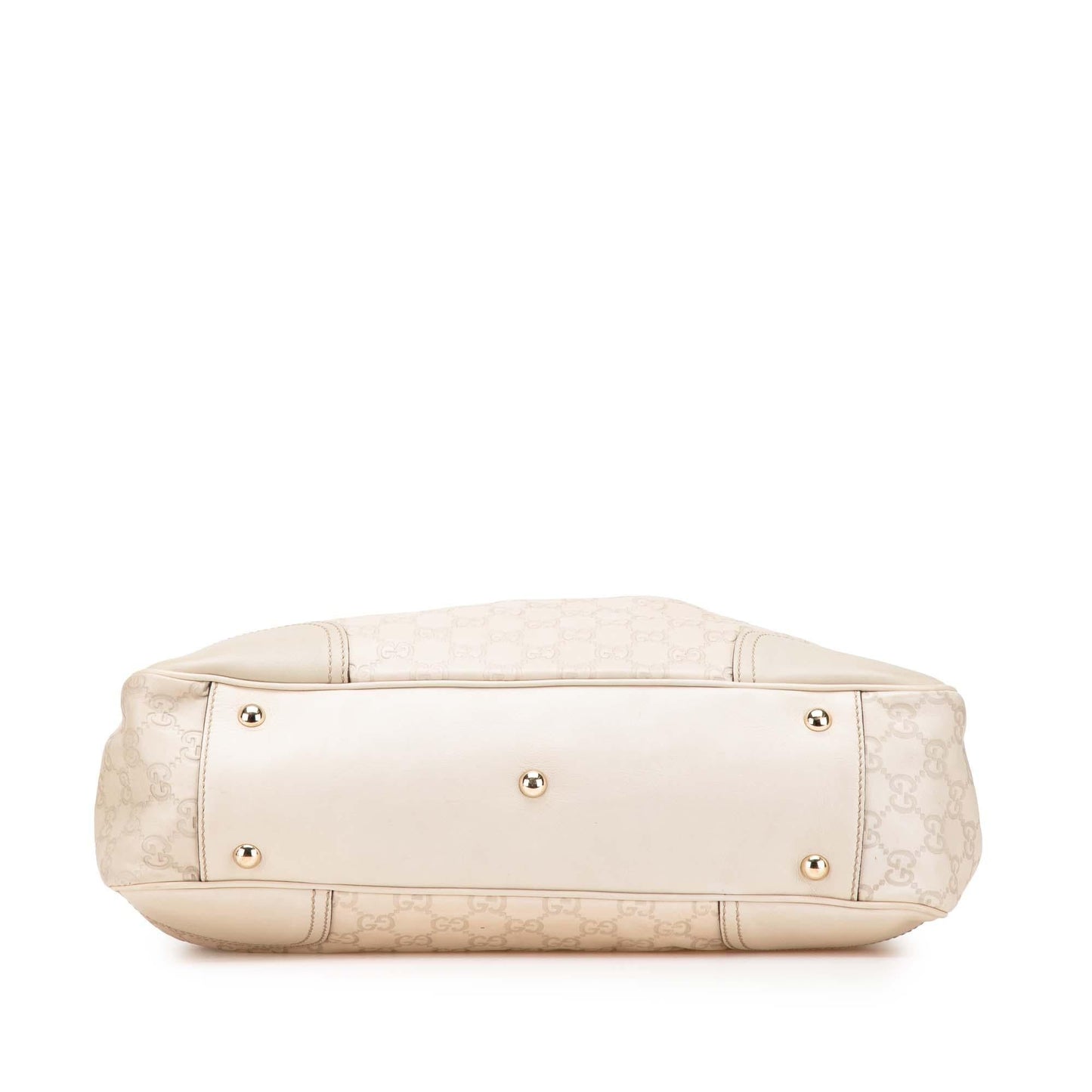 Gucci Guccissima Princy Calf White Tote Bag