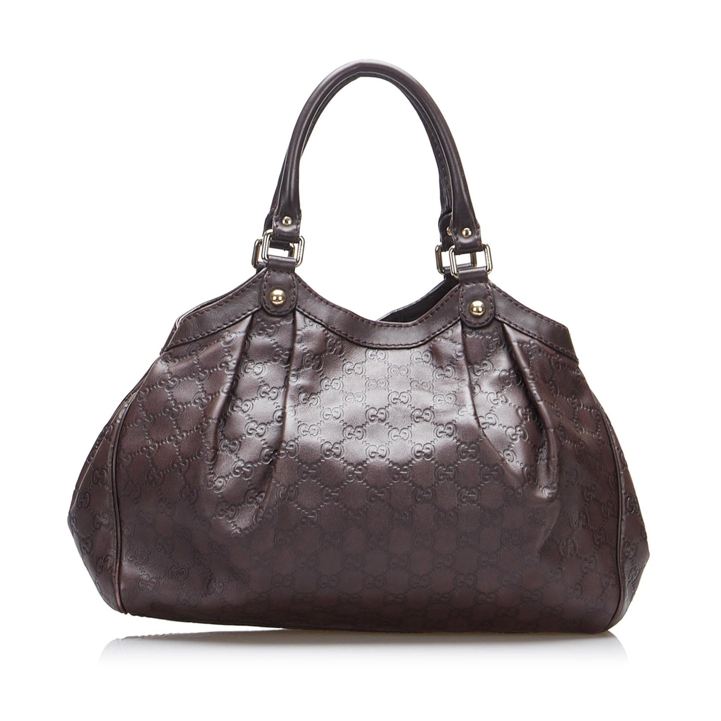 Gucci Guccissima Sukey SHG-W8dyGq Calf Brown Tote Bag