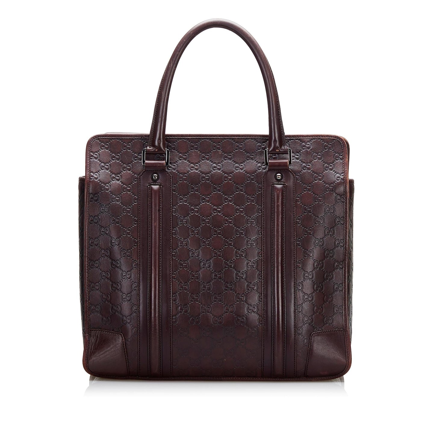 Gucci Guccissima SHG-8E1S5j Calf Brown Tote Bag
