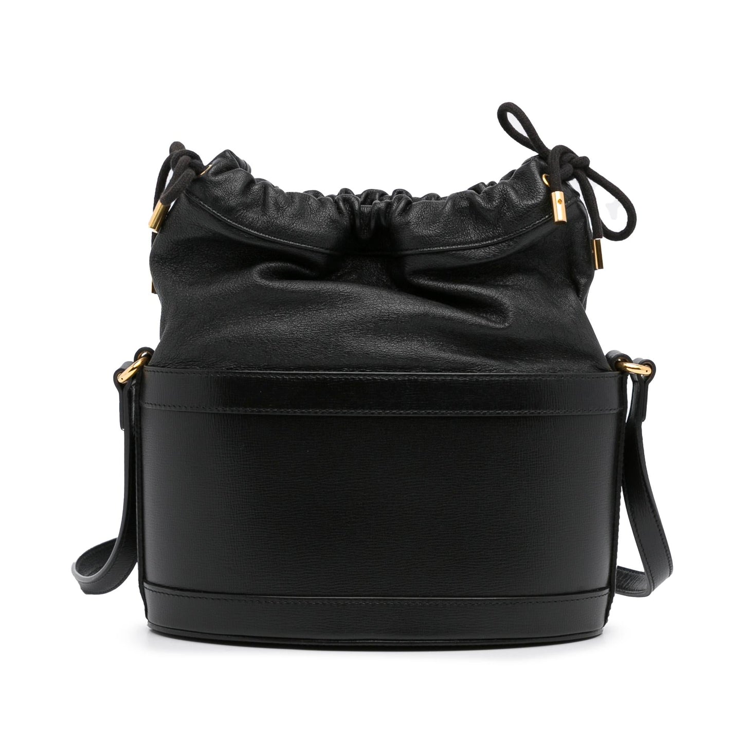 Gucci Horsebit SHG-GpTufx Calf Black Shoulder Bag