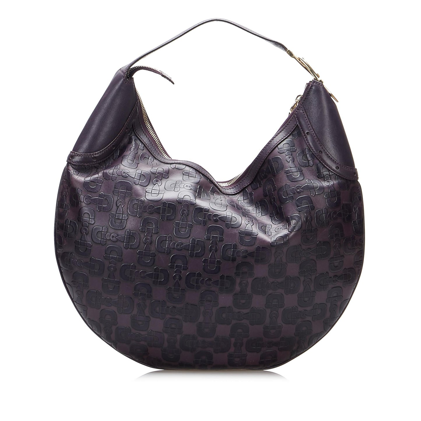 Gucci Horsebit Glam SHG-xomdRL Calf Black Shoulder Bag