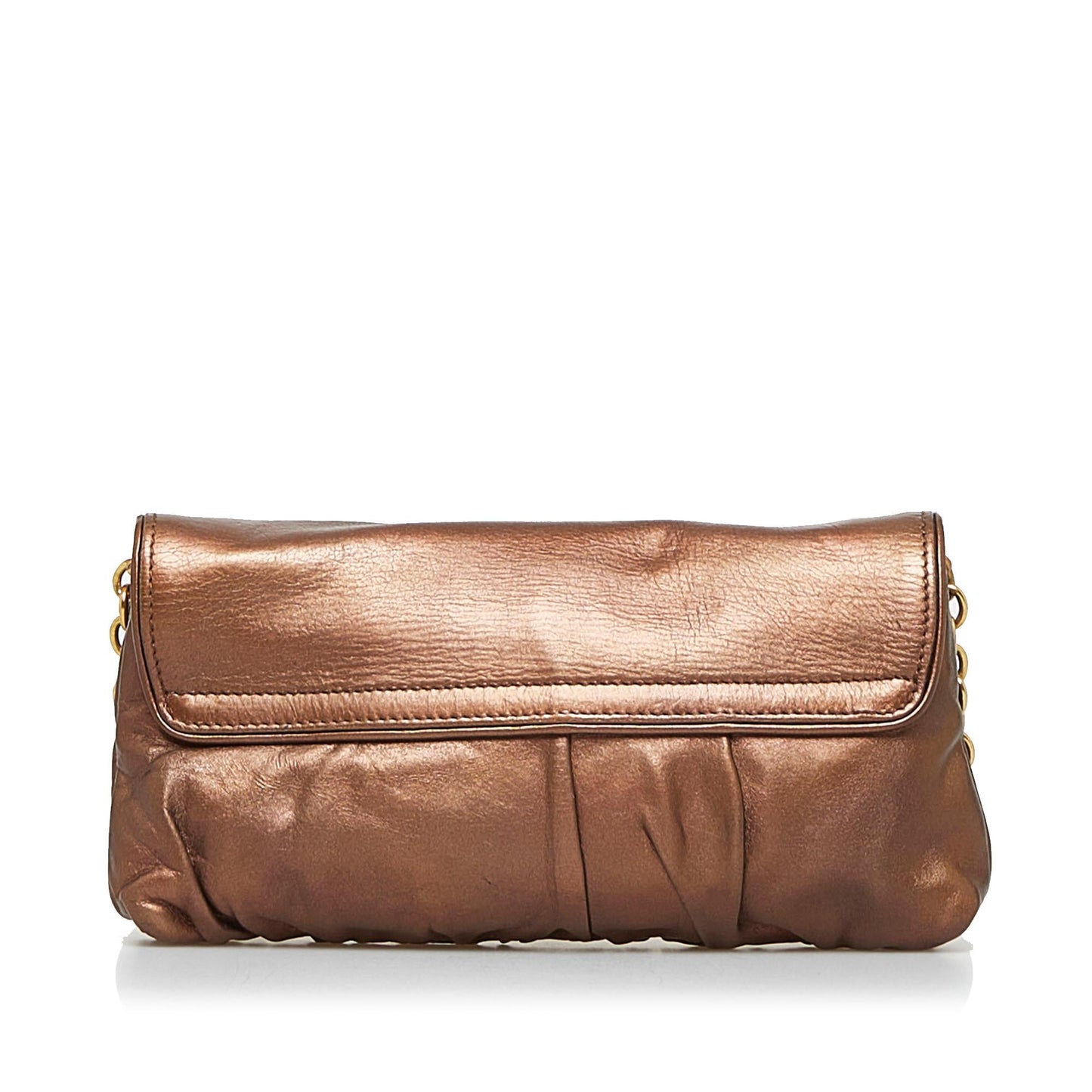 Gucci Hysteria Baguette SHG-ebjSgD Calf Brown Handbag
