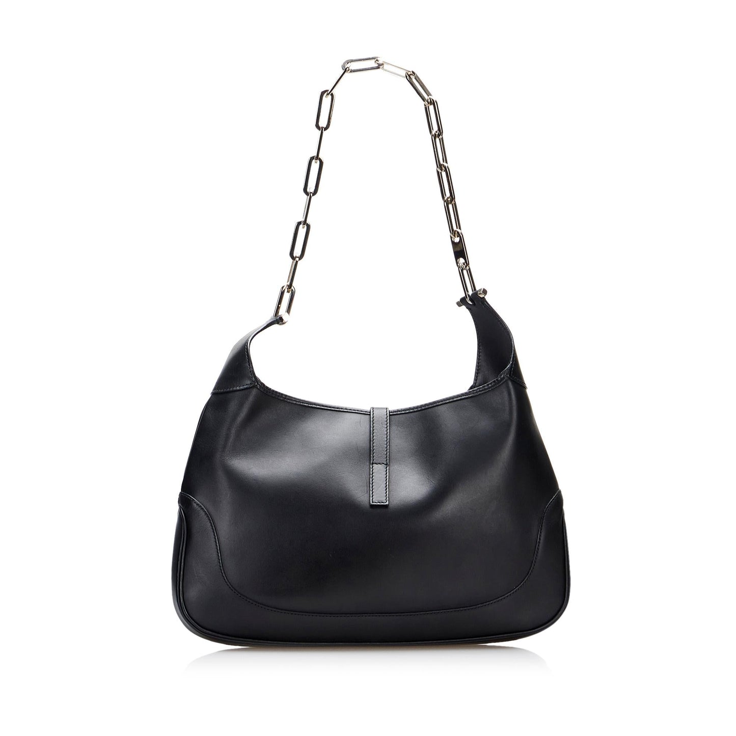 Gucci Jackie SHG-KkZfgV Calf Black Chain Shoulder Bag