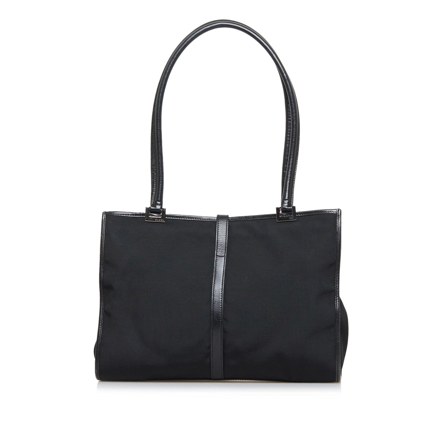Gucci Jackie SHG-wYFRwH Nylon Black Shoulder Bag